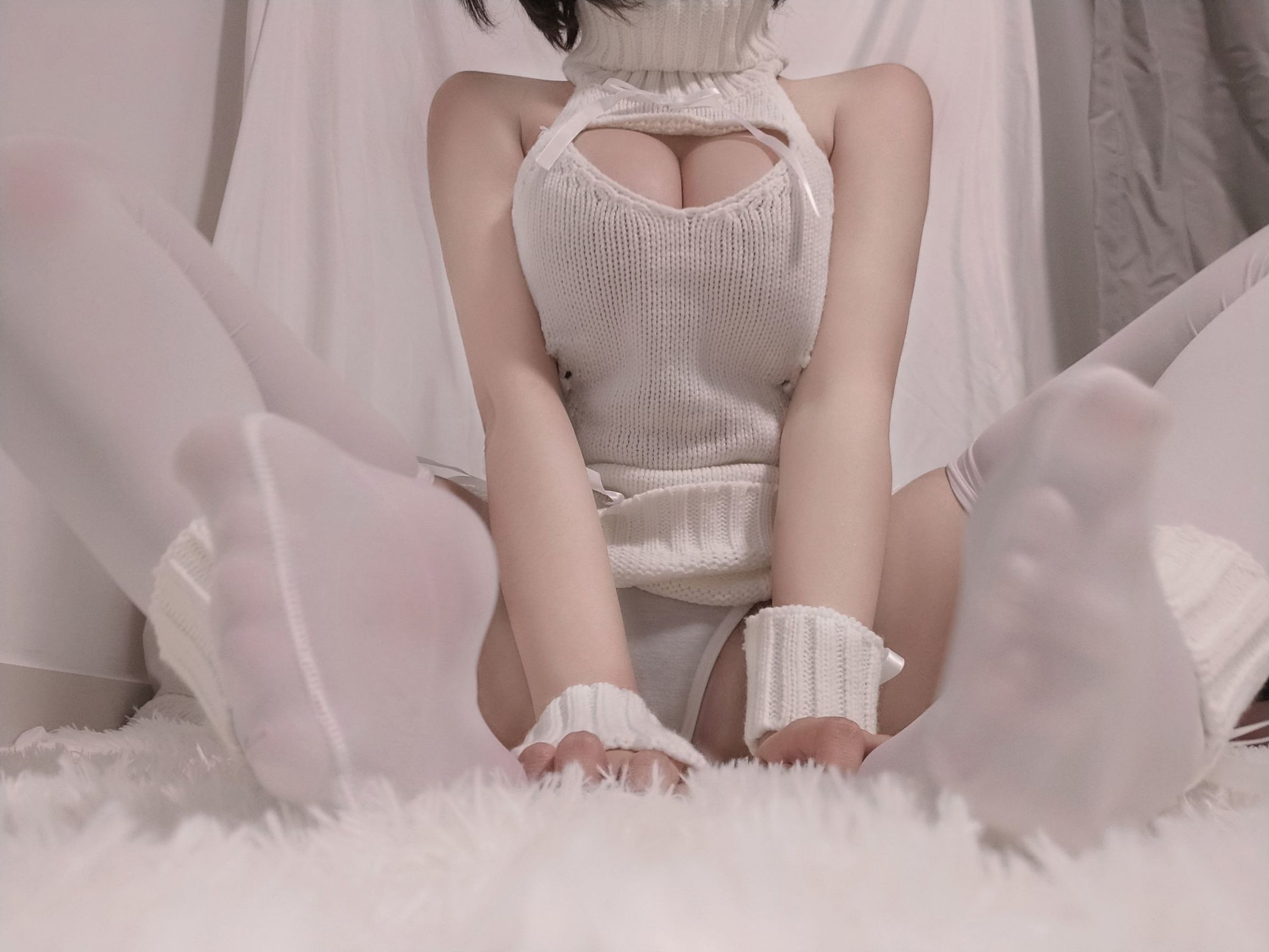 코스 혜택] 모에계 아가씨 허니쥬스 캣큐 - 백실 모의