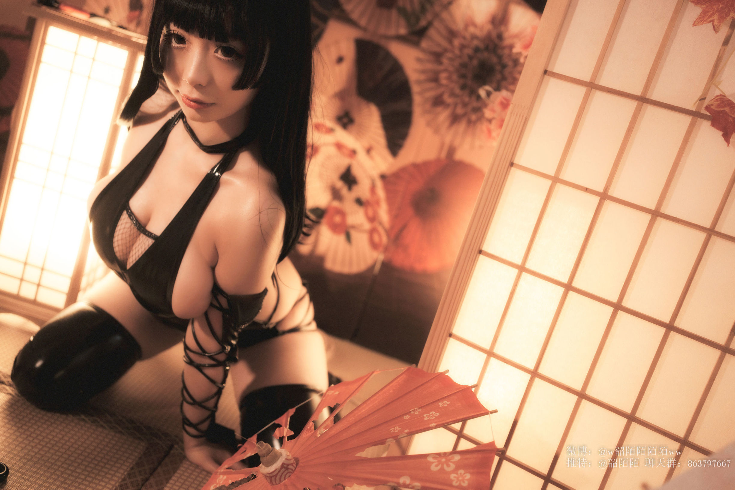コスプレ福利] コスプレ美女 シャオモモ - 忍者