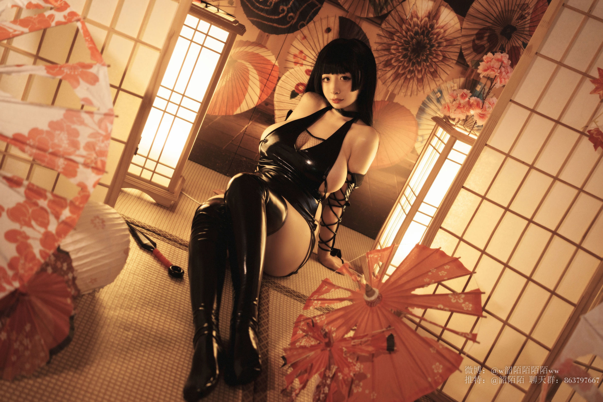 コスプレ福利] コスプレ美女 シャオモモ - 忍者