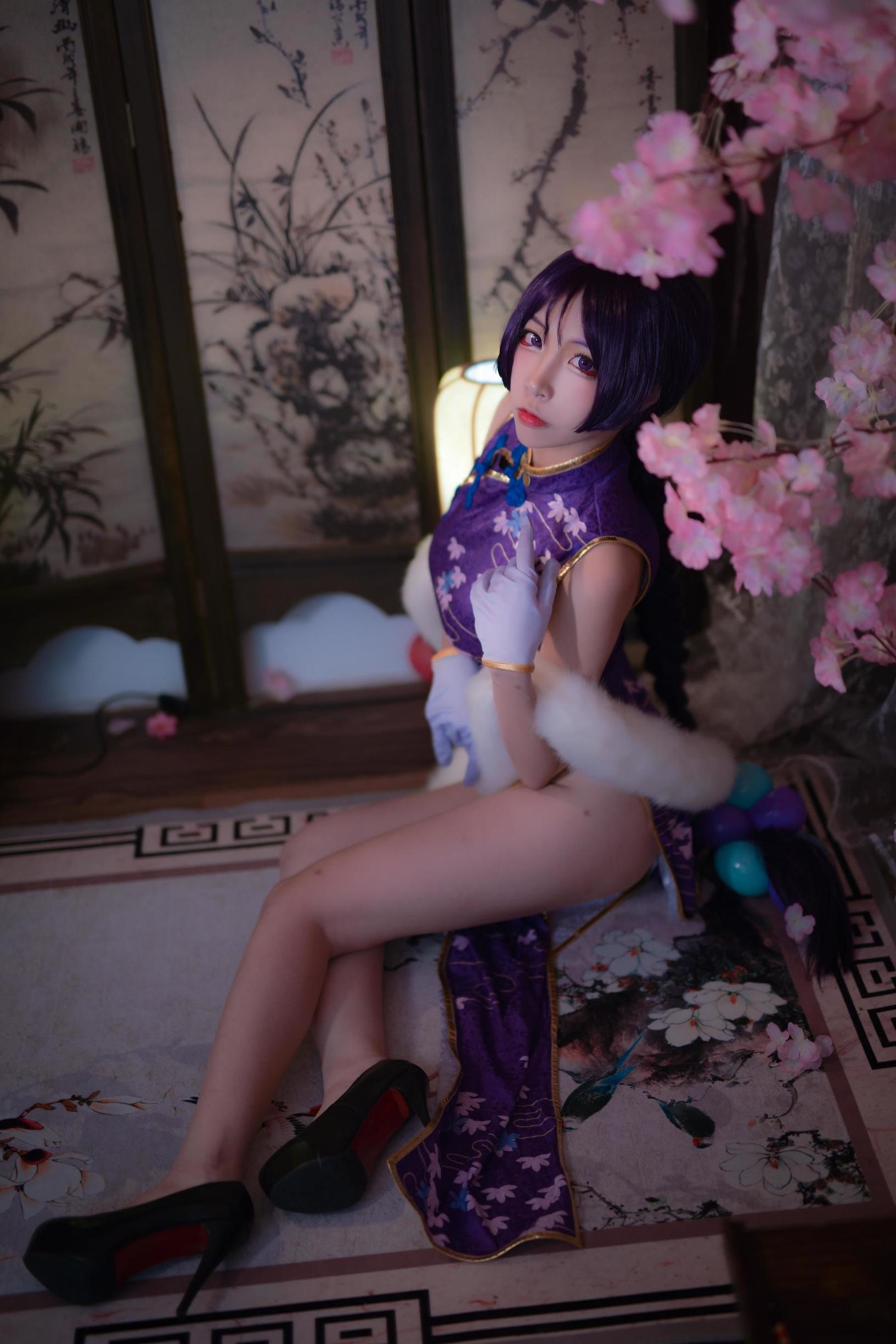 인기 코스플레이어 이사 니사 Fate 나이광 치파오