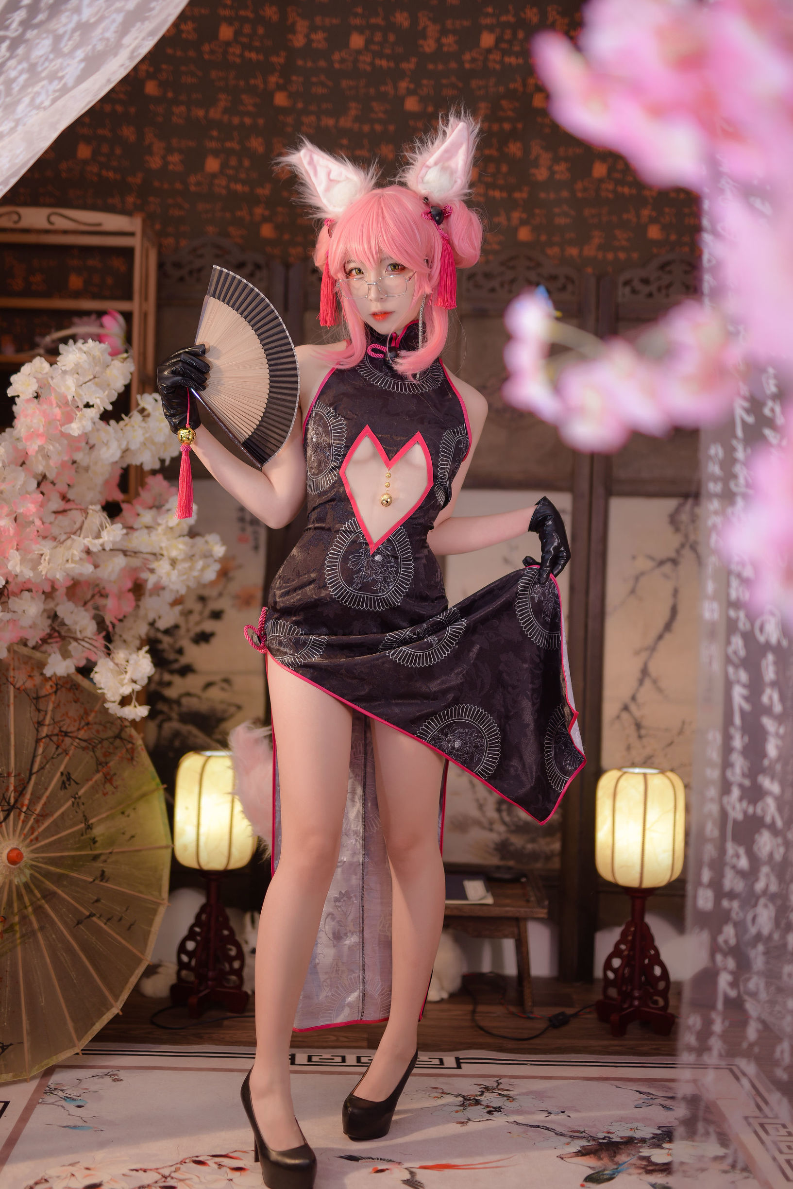 人気のコスプレイヤー 二佐 Nisa Fate 旗袍狐
