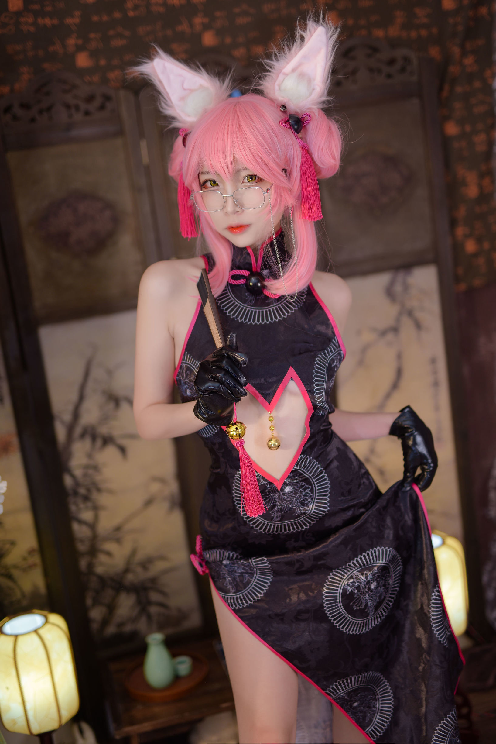 人気のコスプレイヤー 二佐 Nisa Fate 旗袍狐