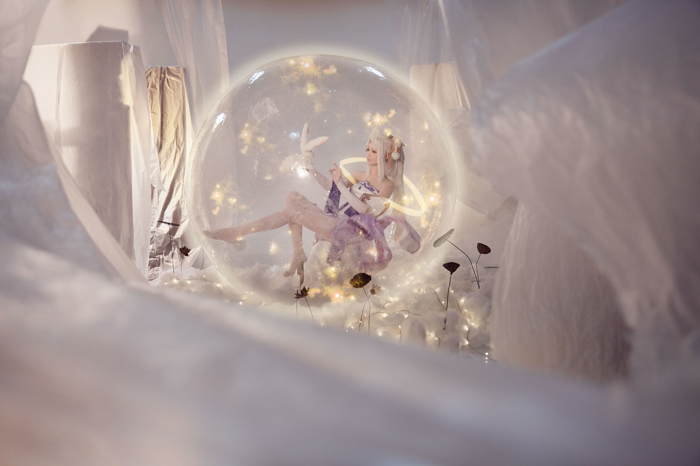Popular coser Qi Gu'er MIKI, Honor of Kings Chang'e
