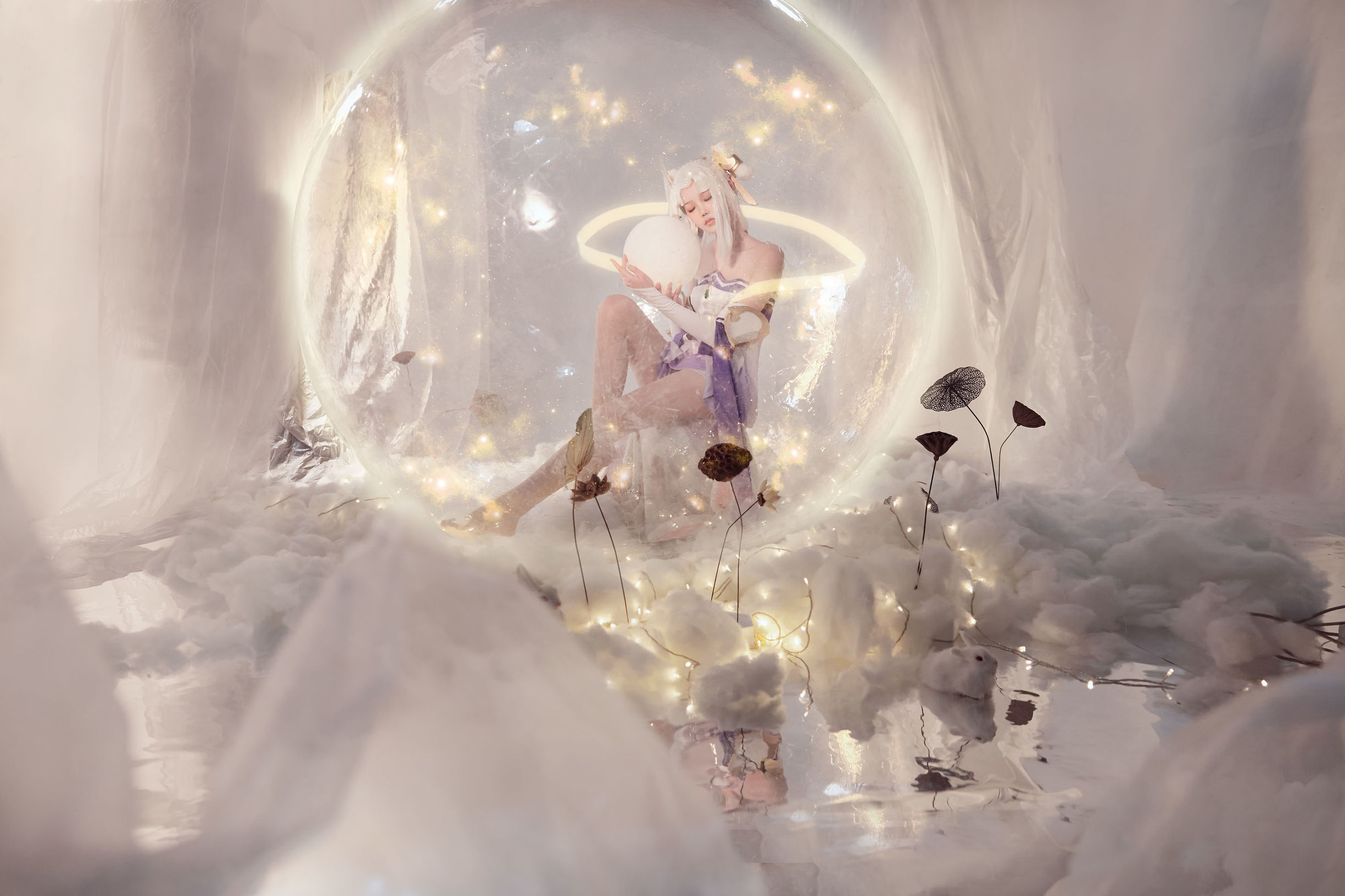 Popular coser Qi Gu'er MIKI, Honor of Kings Chang'e