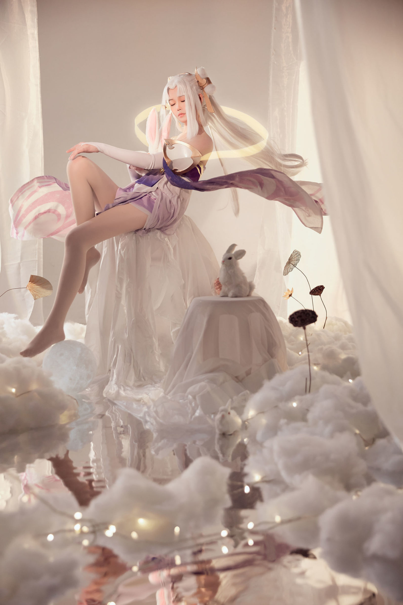 Popular coser Qi Gu'er MIKI, Honor of Kings Chang'e