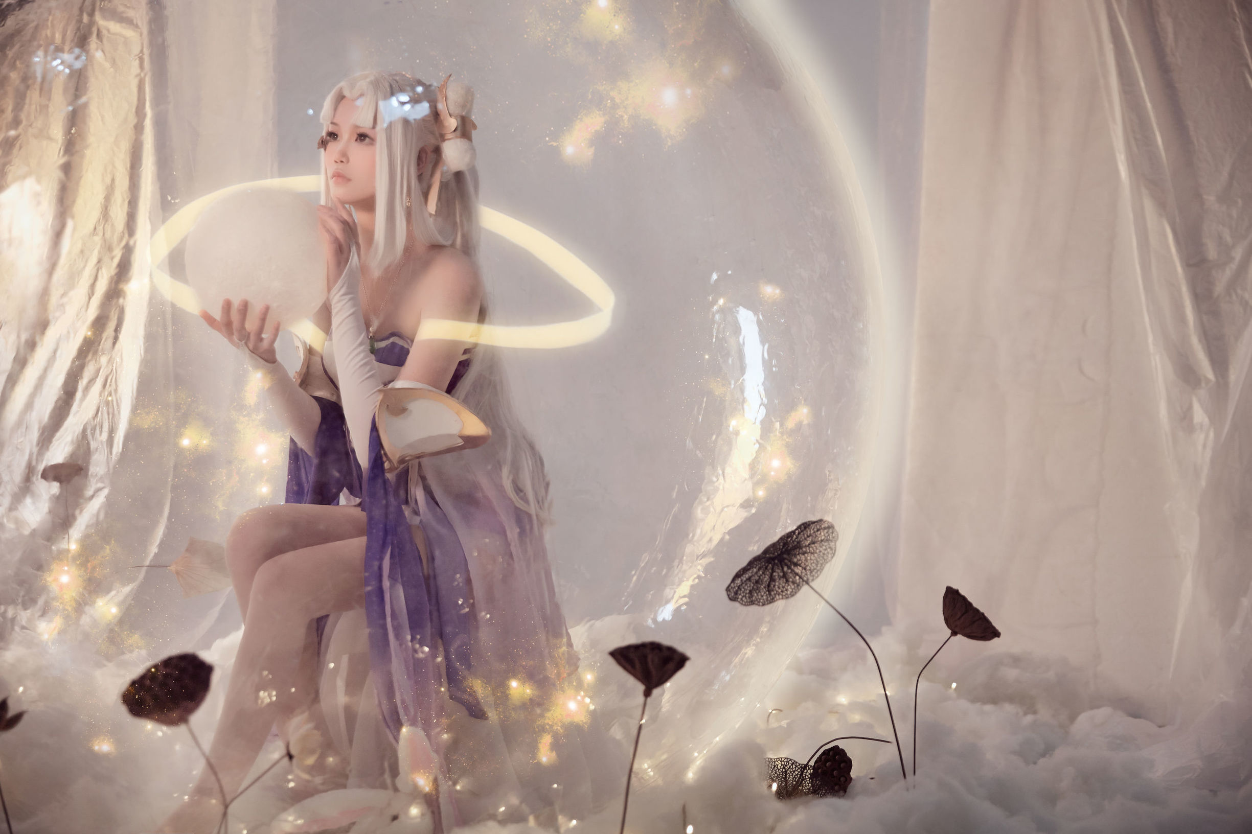 Popular coser Qi Gu'er MIKI, Honor of Kings Chang'e
