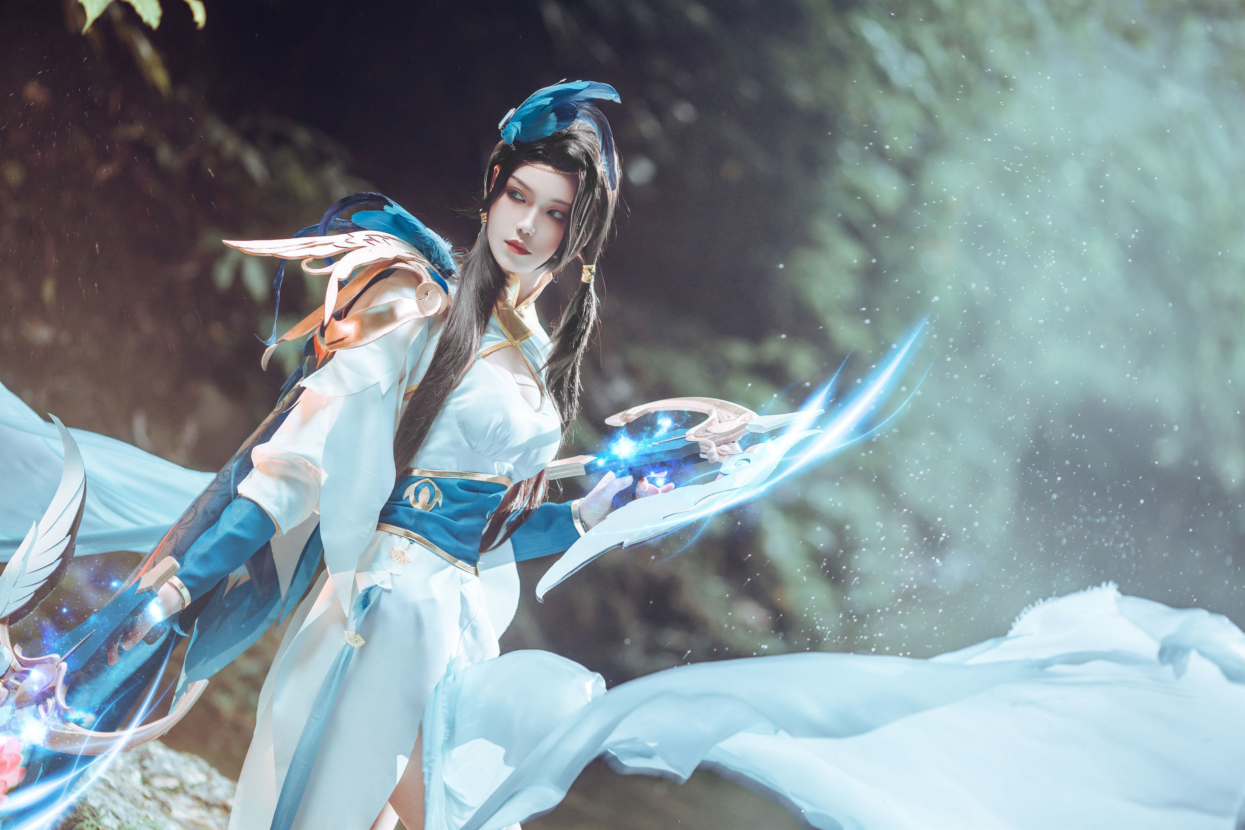 Popular coser Qi Gu Er MIKI, Honor of Kings, Yu Ji Yun Ni Que Ling