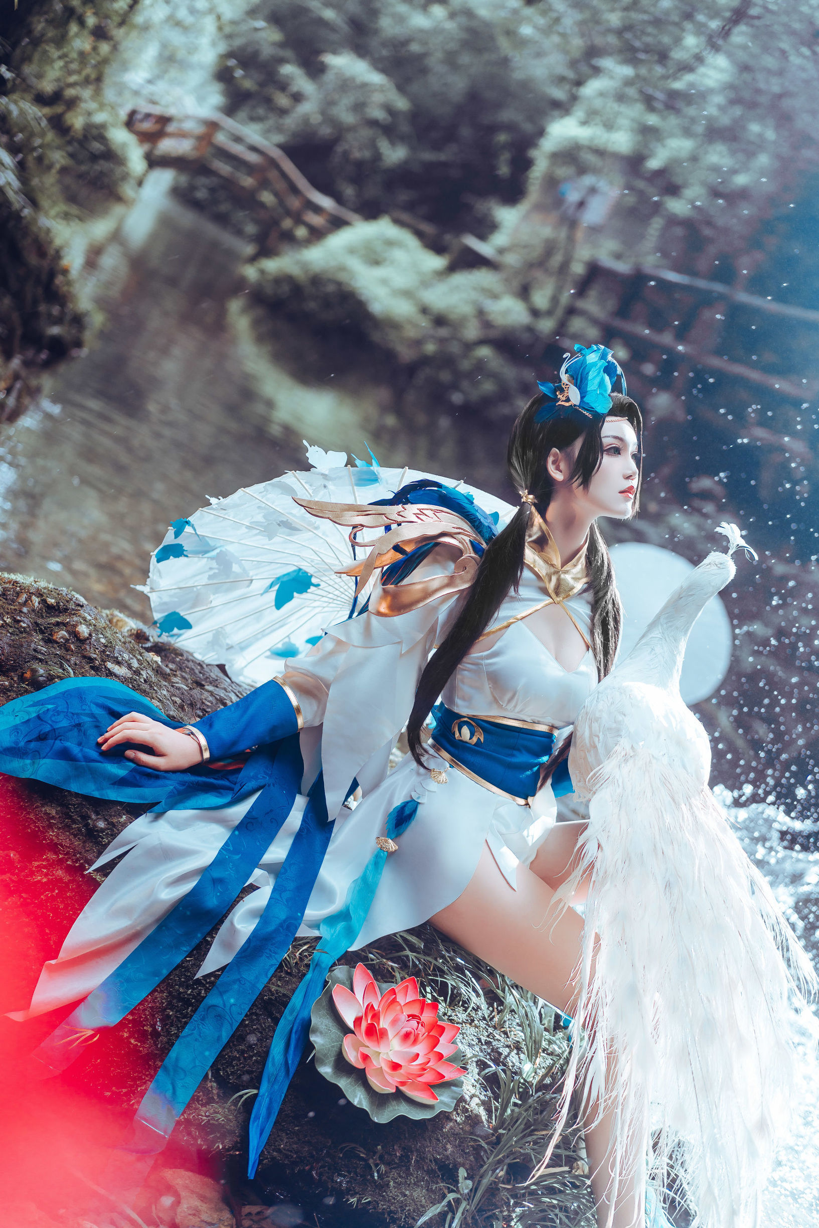 Popular coser Qi Gu Er MIKI, Honor of Kings, Yu Ji Yun Ni Que Ling