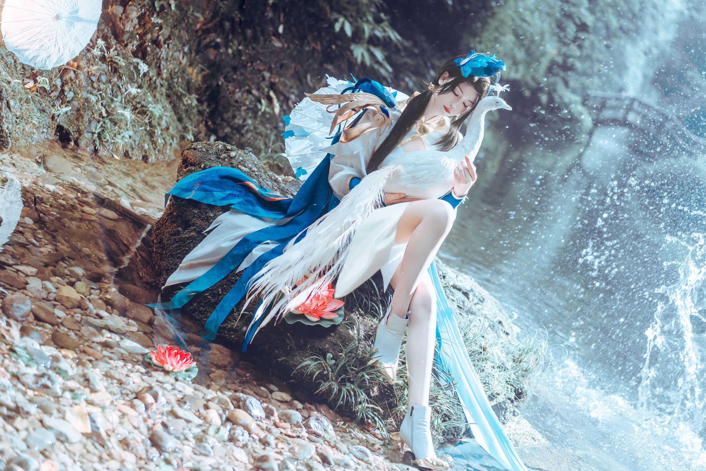 Popular coser Qi Gu Er MIKI, Honor of Kings, Yu Ji Yun Ni Que Ling