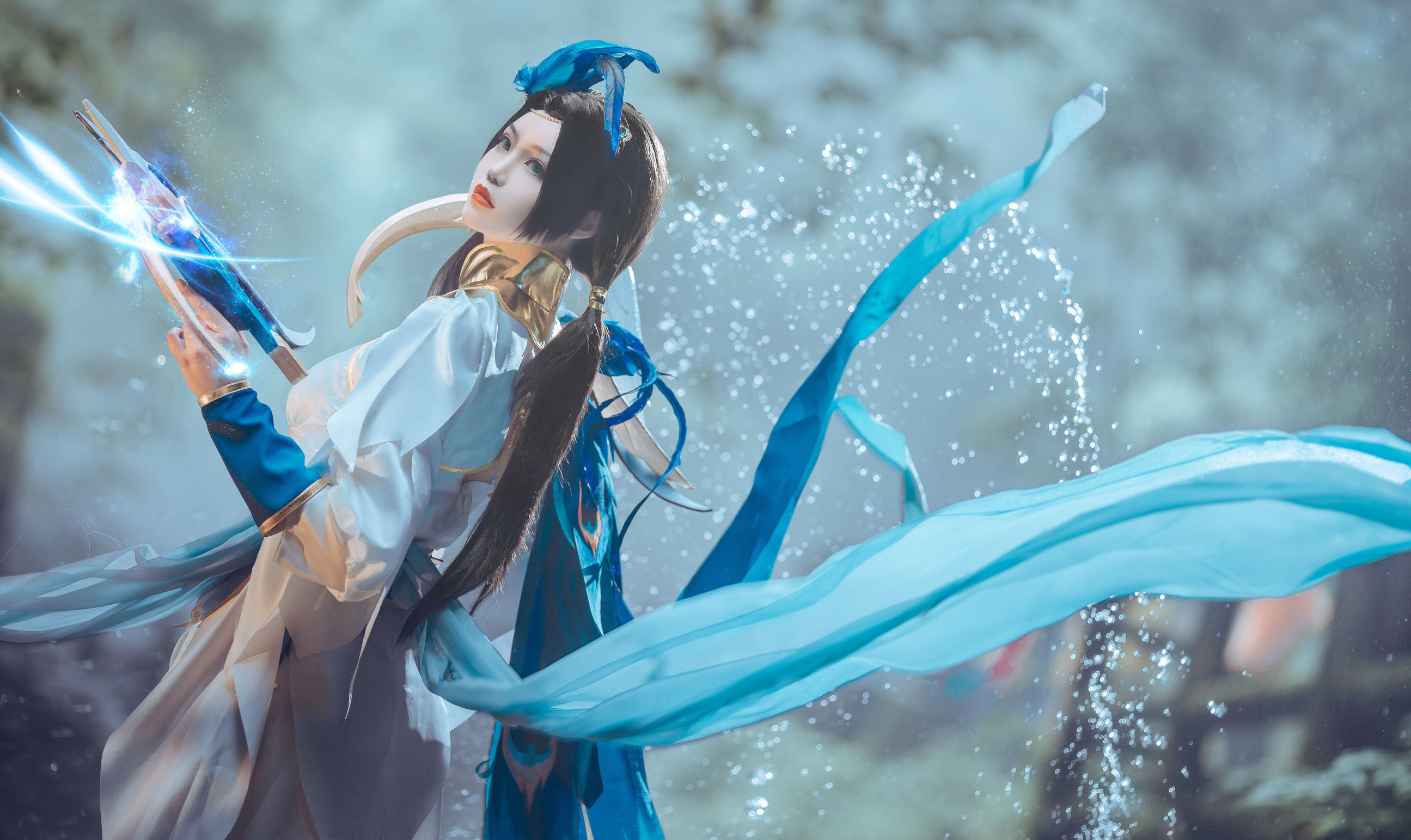 Popular coser Qi Gu Er MIKI, Honor of Kings, Yu Ji Yun Ni Que Ling