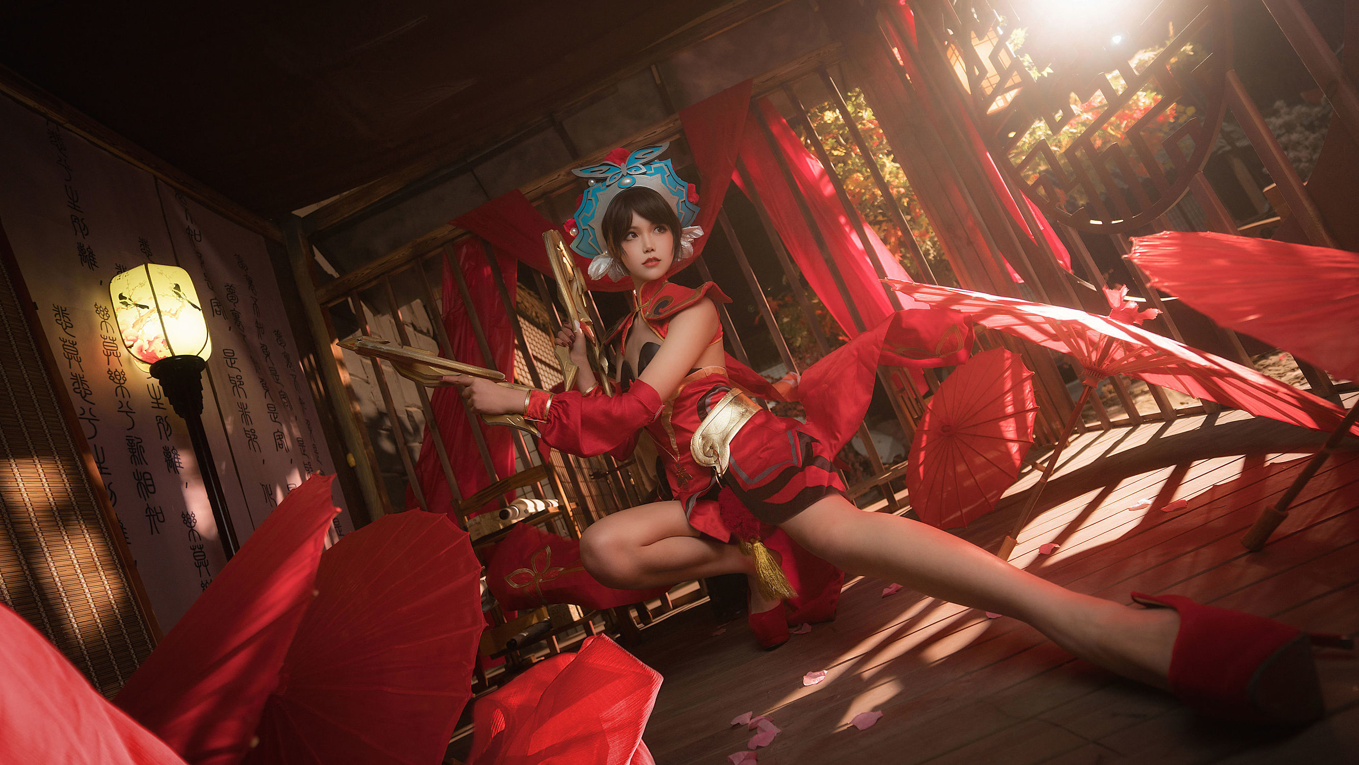Popular cosplayer Qi Gu Er MIKI, Honor of Kings' Yu Ji