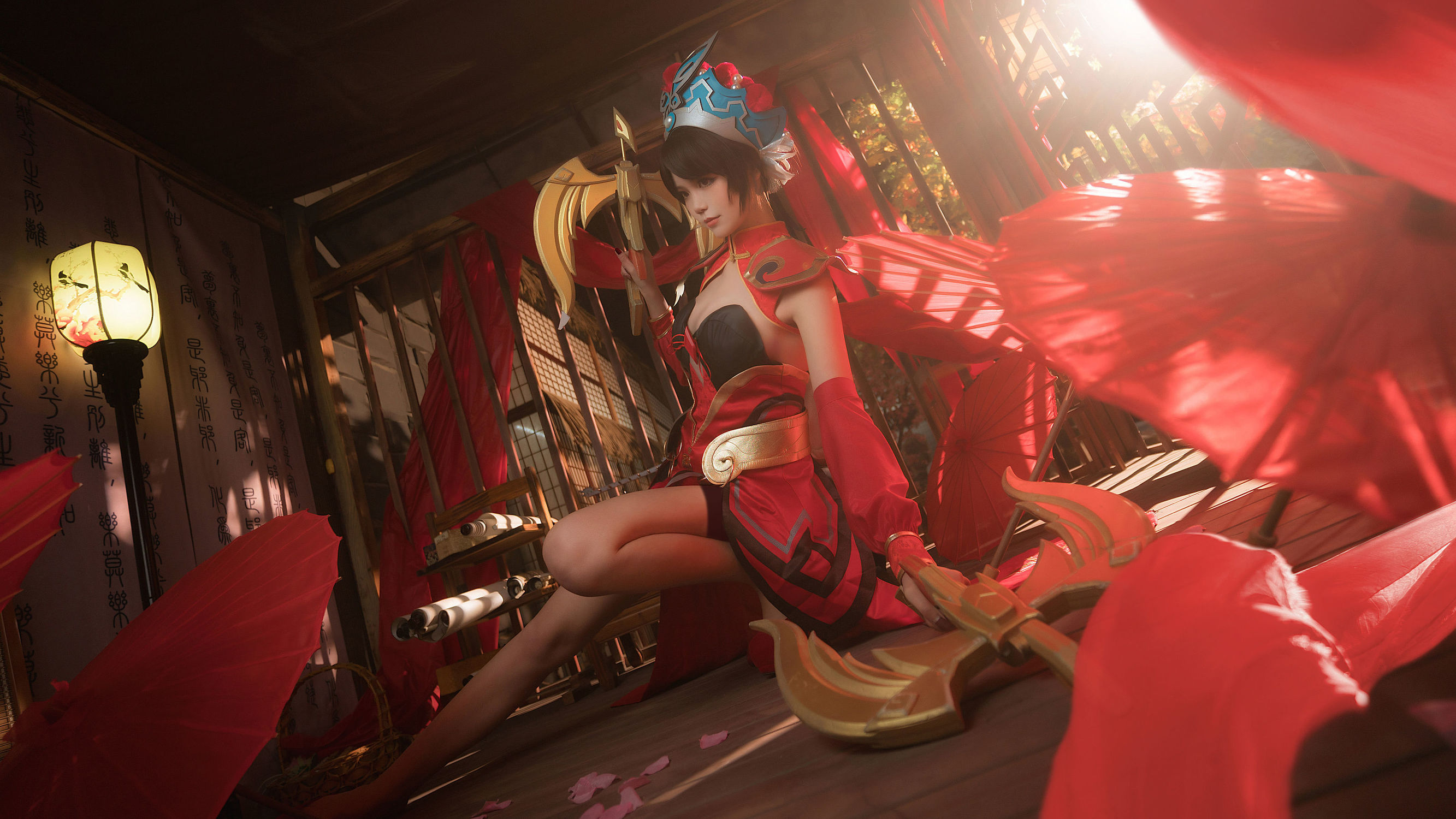Popular cosplayer Qi Gu Er MIKI, Honor of Kings' Yu Ji