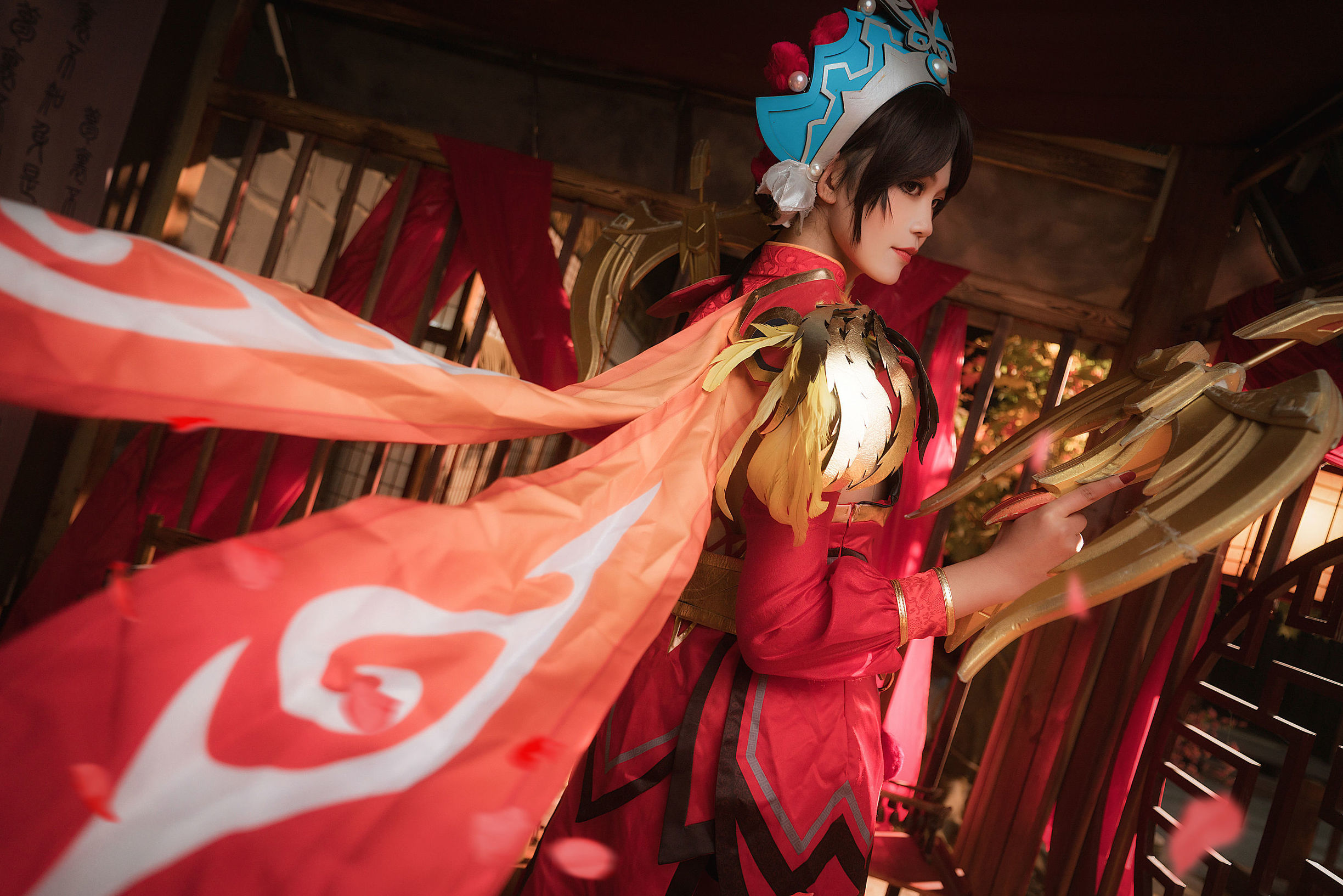 Popular cosplayer Qi Gu Er MIKI, Honor of Kings' Yu Ji