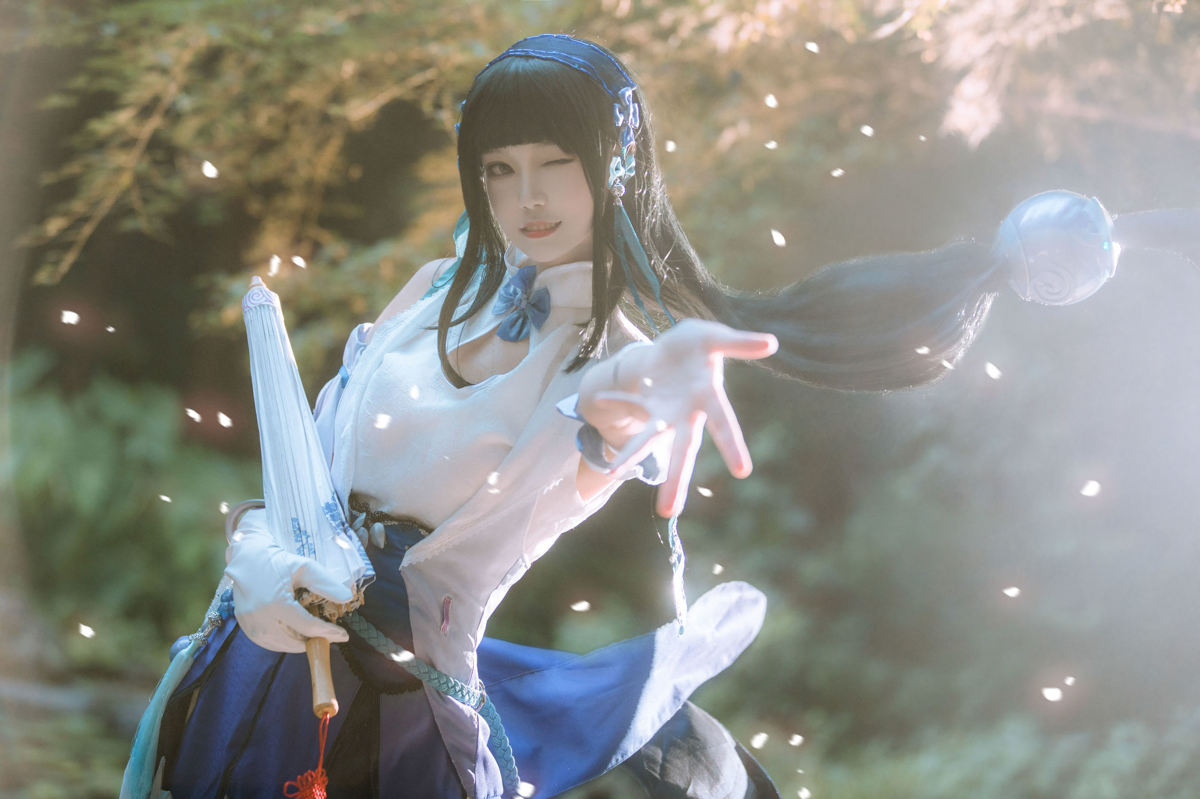 Popular cosplayer Qi Gu Er MIKI, Honor of Kings, Xi Shi