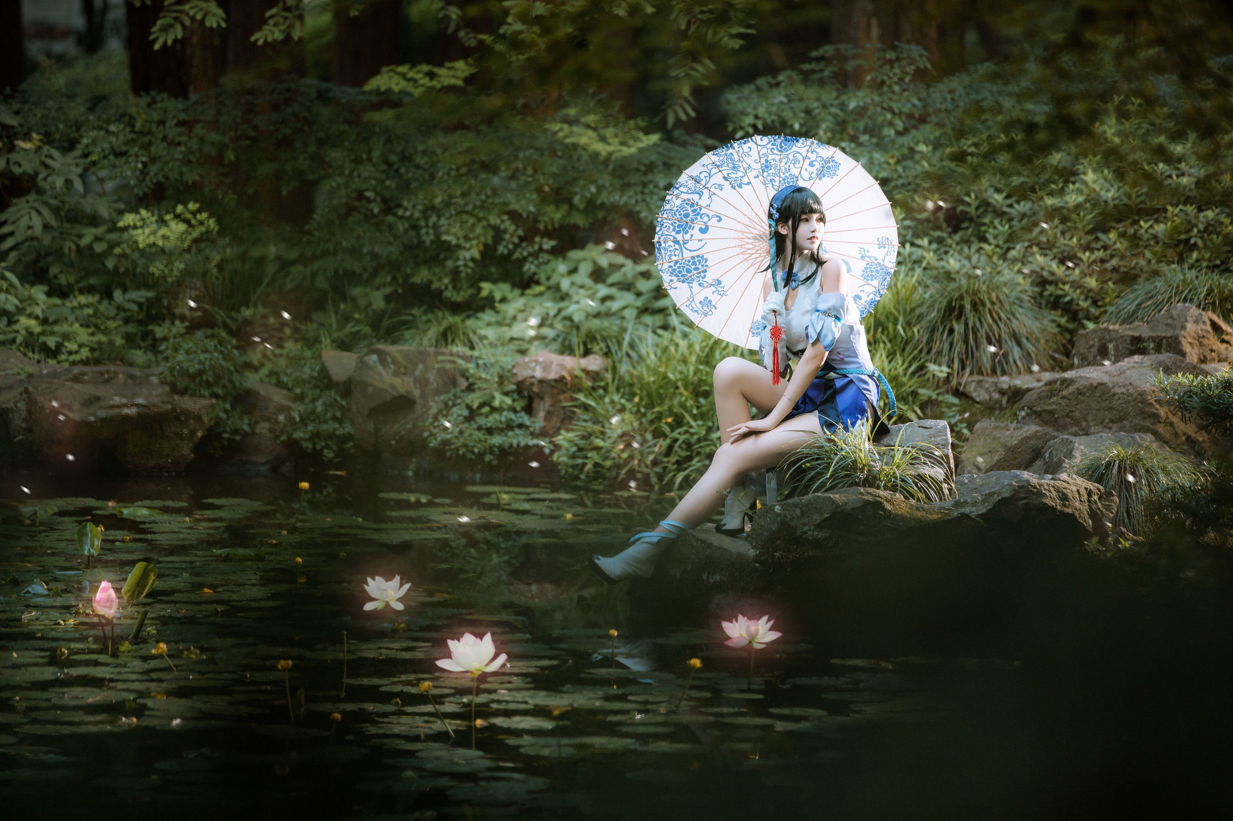 Popular cosplayer Qi Gu Er MIKI, Honor of Kings, Xi Shi