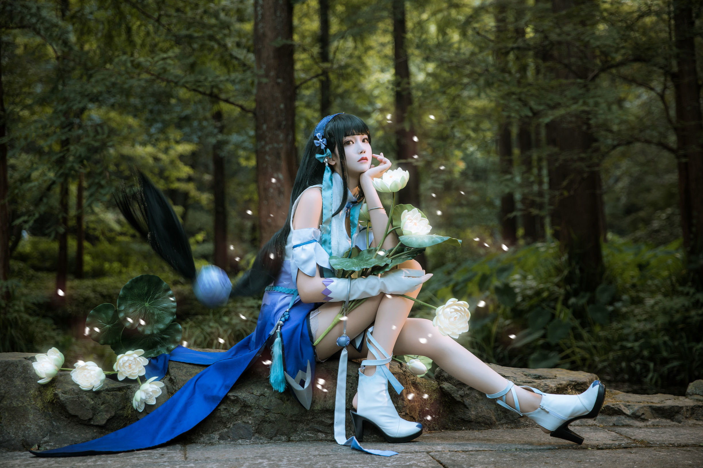 Popular cosplayer Qi Gu Er MIKI, Honor of Kings, Xi Shi