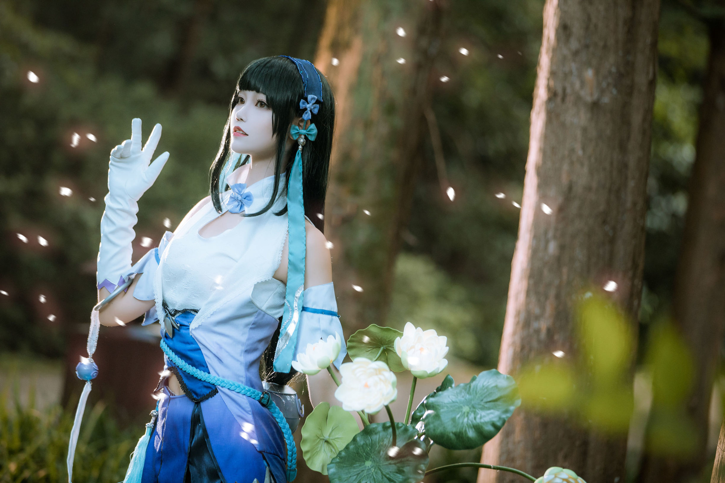 Popular cosplayer Qi Gu Er MIKI, Honor of Kings, Xi Shi