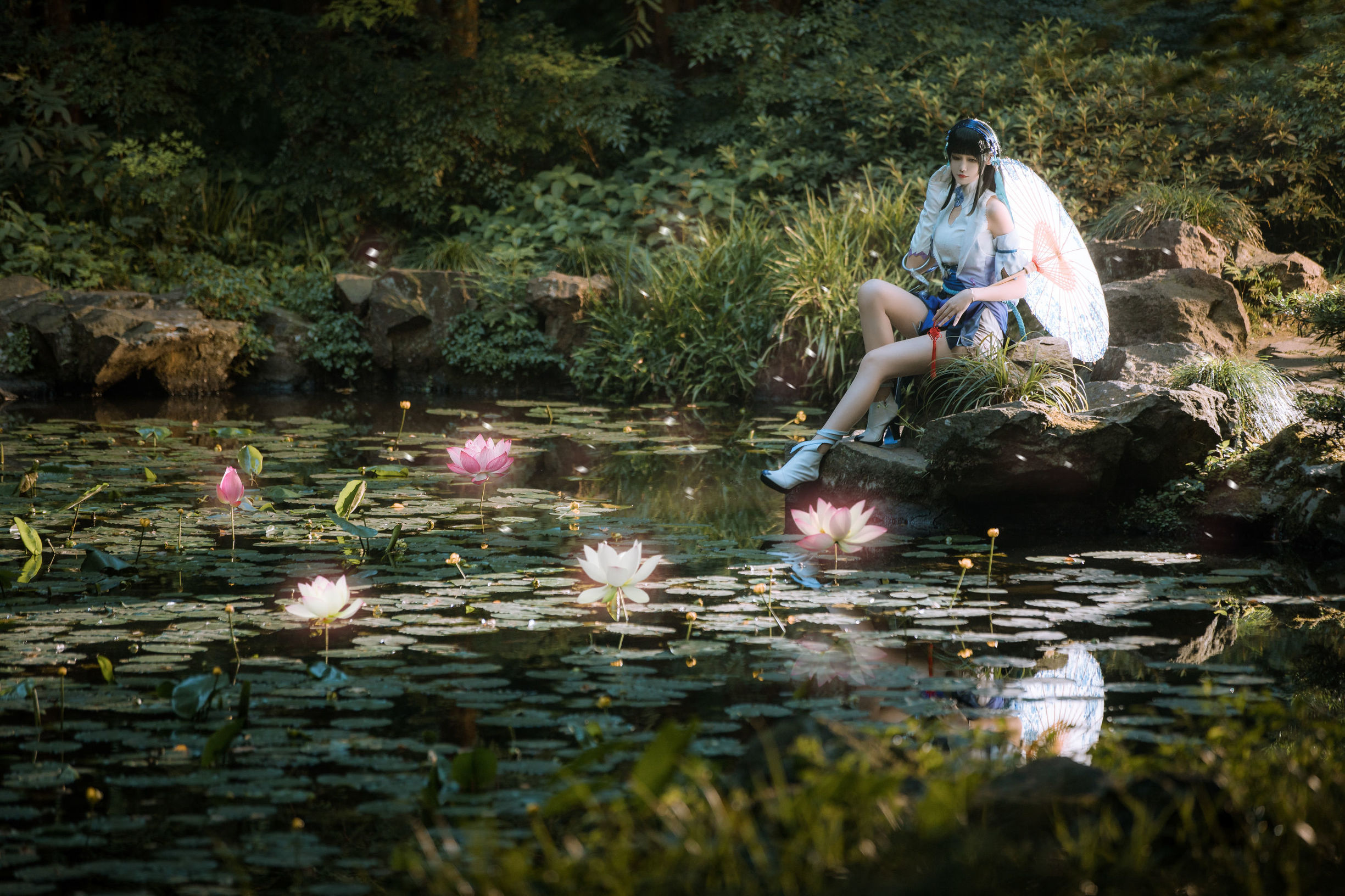 Popular cosplayer Qi Gu Er MIKI, Honor of Kings, Xi Shi