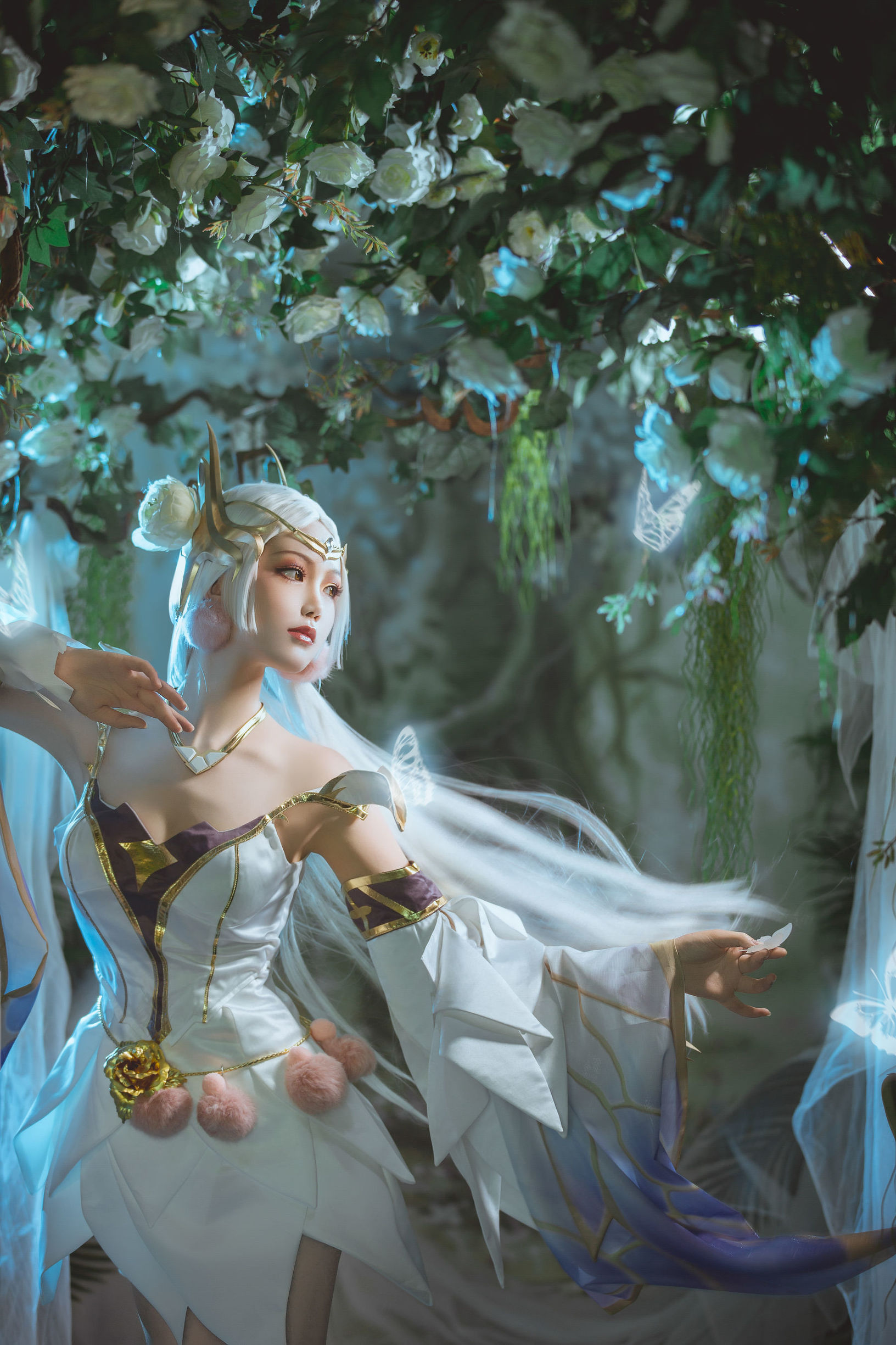 Popular cosplayer Qi Gu'er MIKI, Honor of Kings, Diao Chan Golden Midsummer Night's Dream