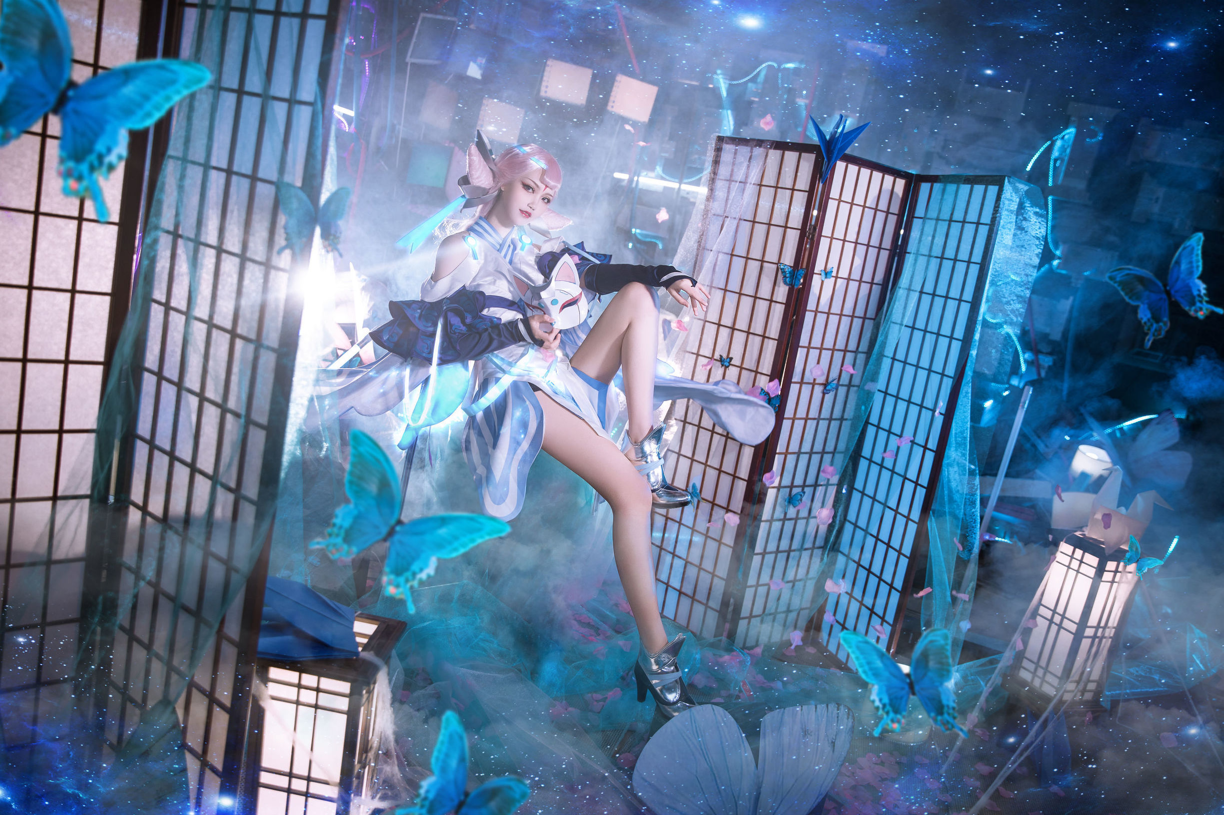 Popular coser Qi Gu Er MIKI, Honor of Kings, Diao Chan