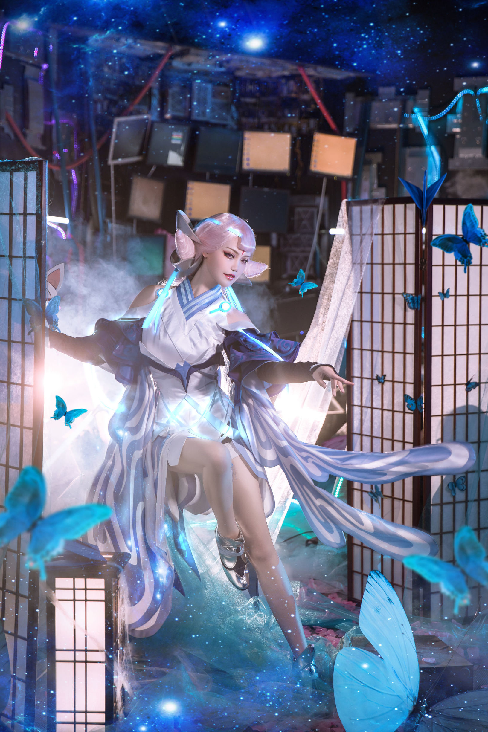 Popular coser Qi Gu Er MIKI, Honor of Kings, Diao Chan