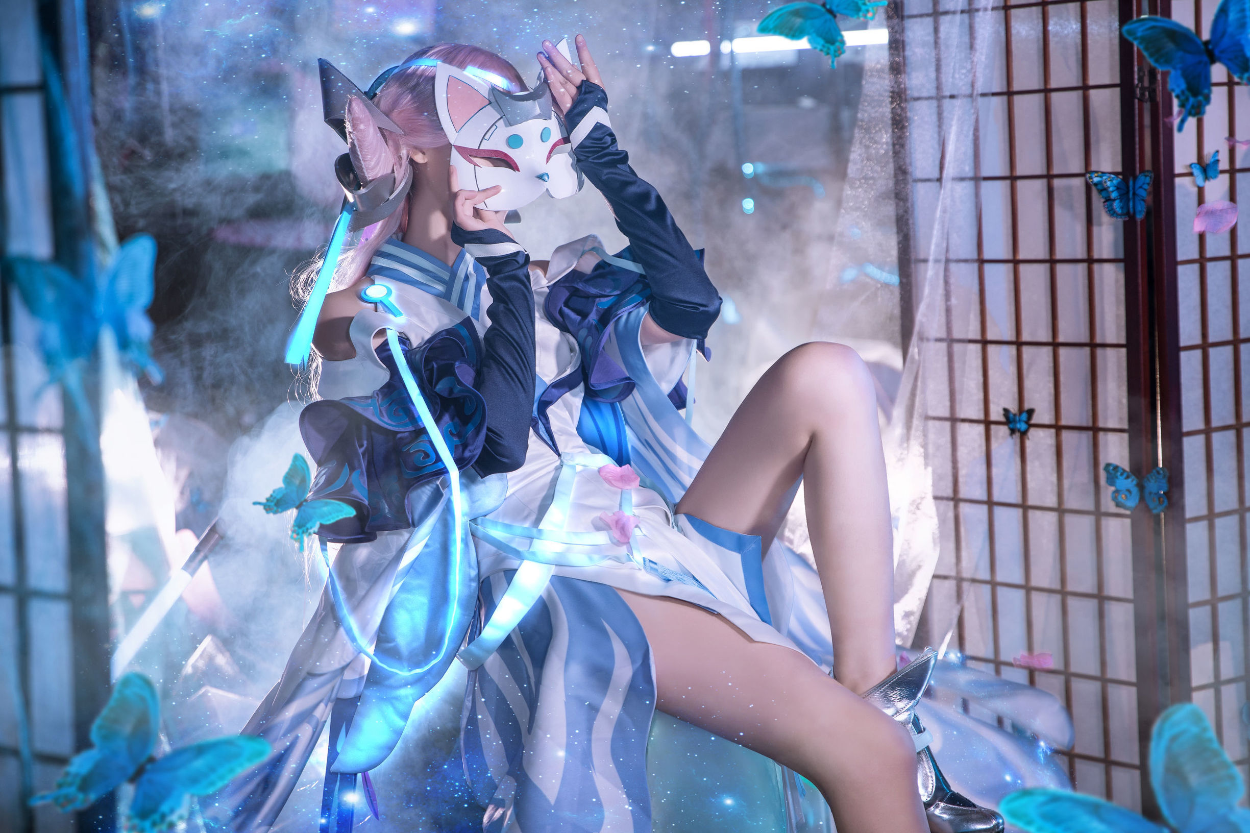 Popular coser Qi Gu Er MIKI, Honor of Kings, Diao Chan