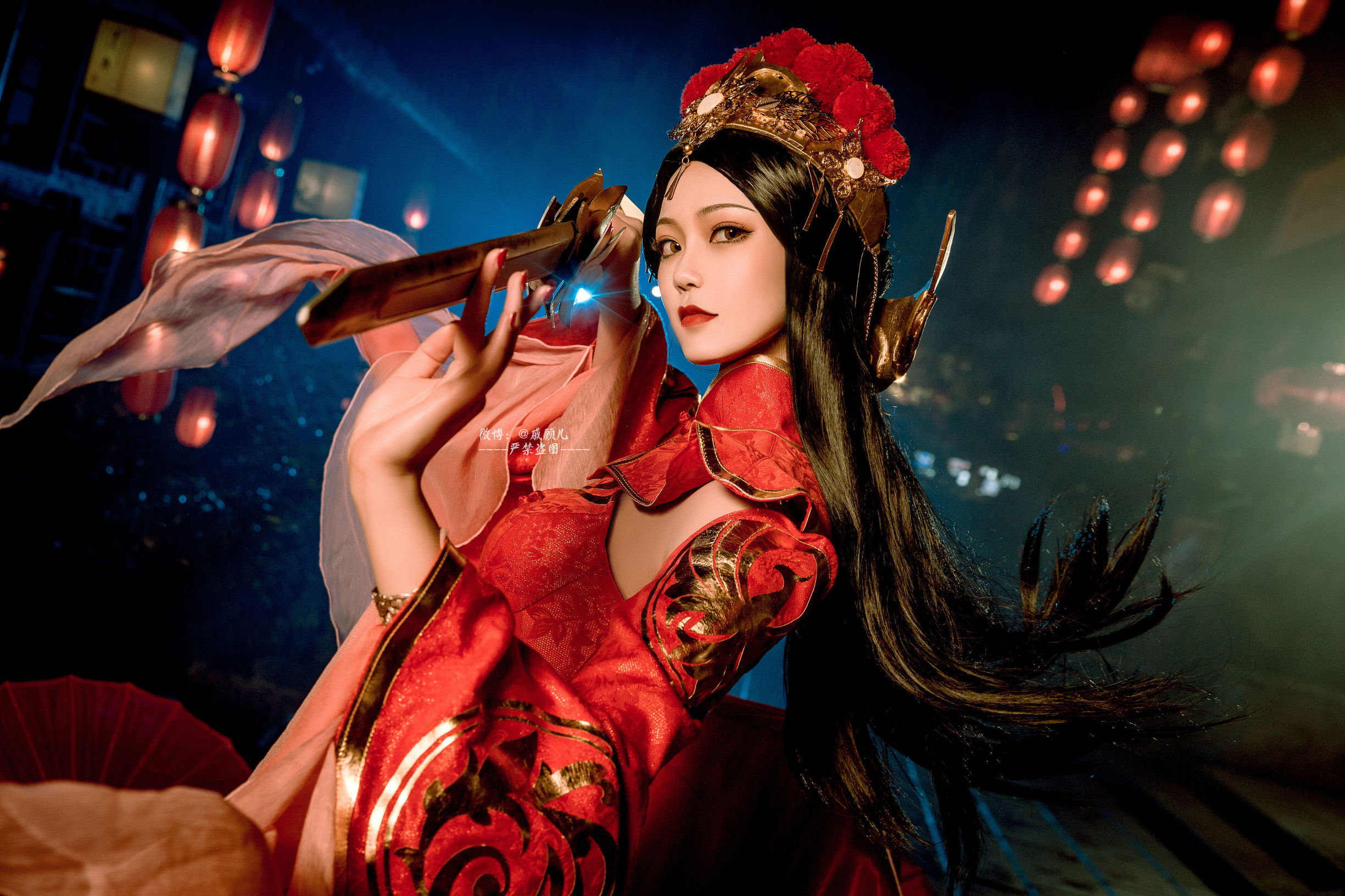 Popular coser Qi Gu Er MIKI, Honor of Kings, Luna's lifelong love