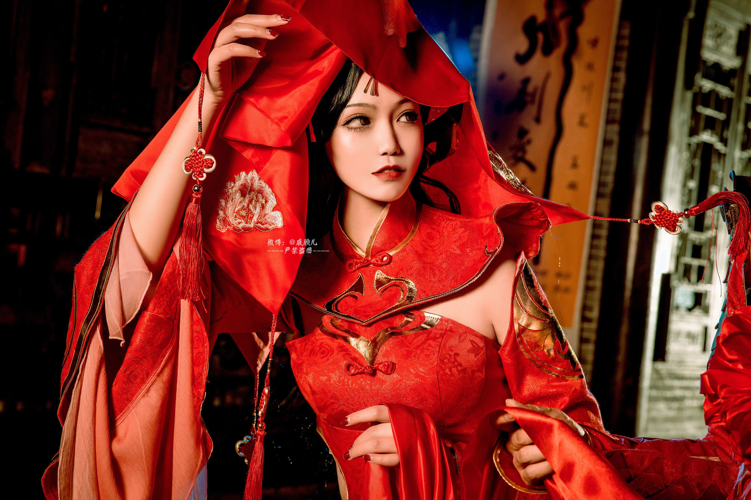 Popular coser Qi Gu Er MIKI, Honor of Kings, Luna's lifelong love