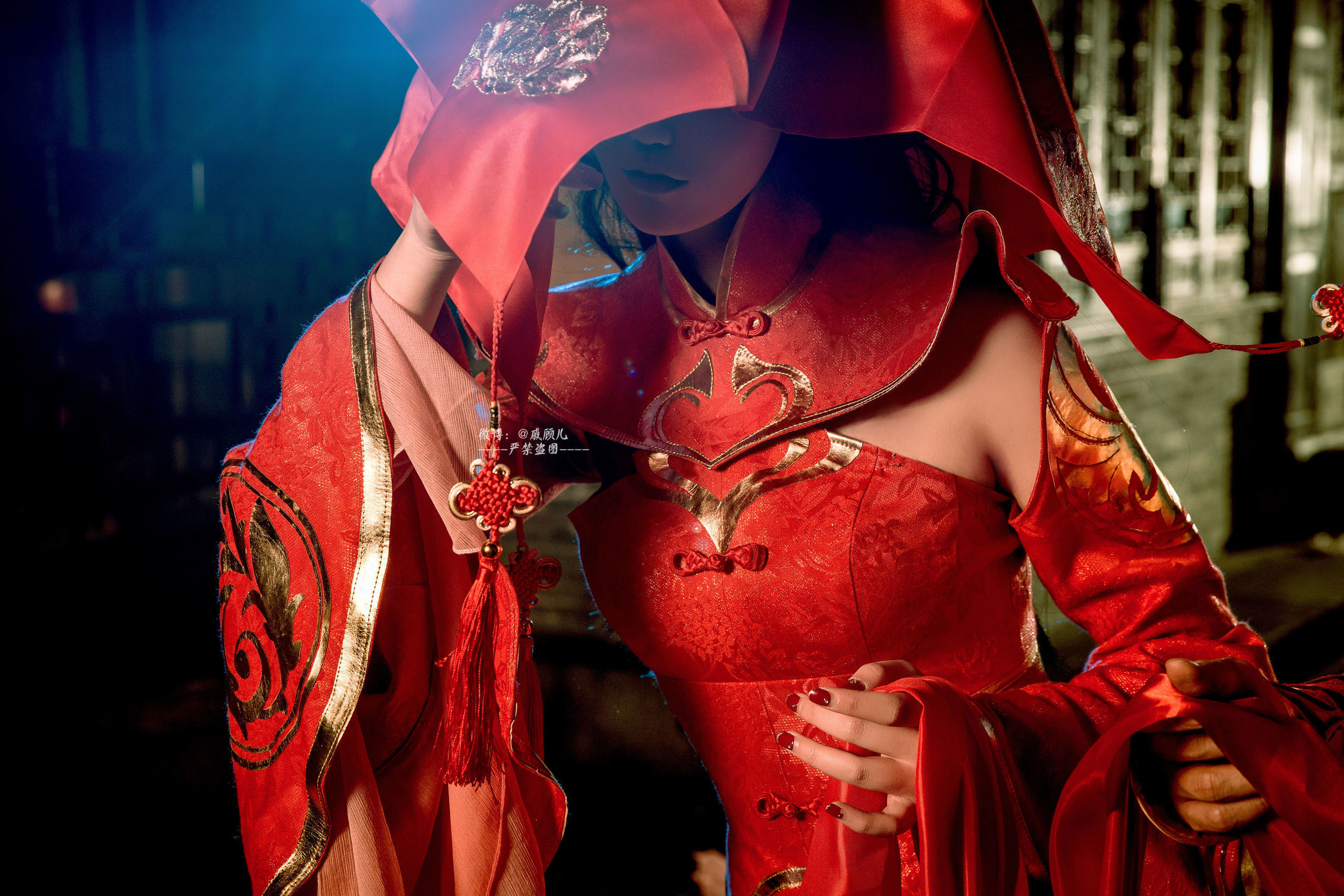 Popular coser Qi Gu Er MIKI, Honor of Kings, Luna's lifelong love