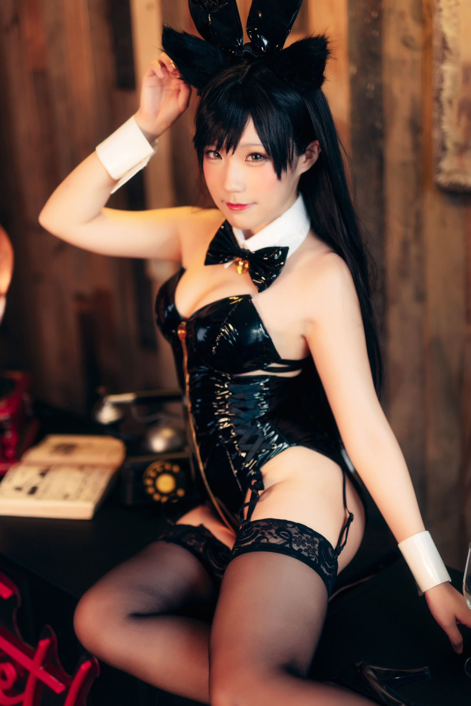 アニメブロガー Mime 弥美 アズールレーン Atago バニー ver
