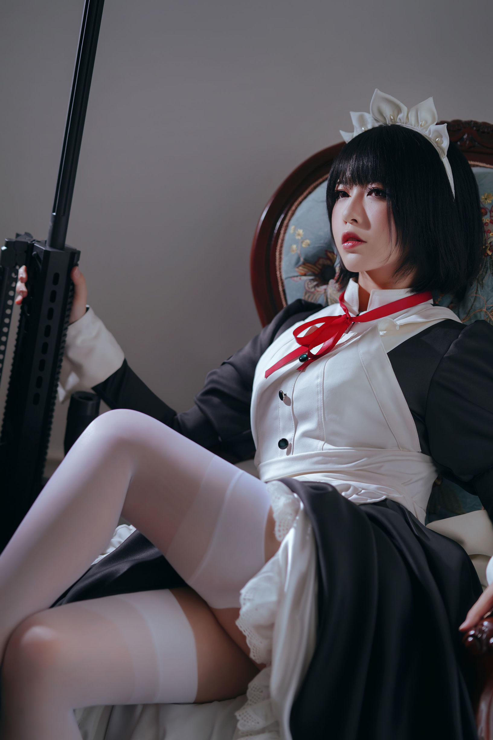 Ban Ban Zi Kenpan Maid Cosplay Đồng Phục
