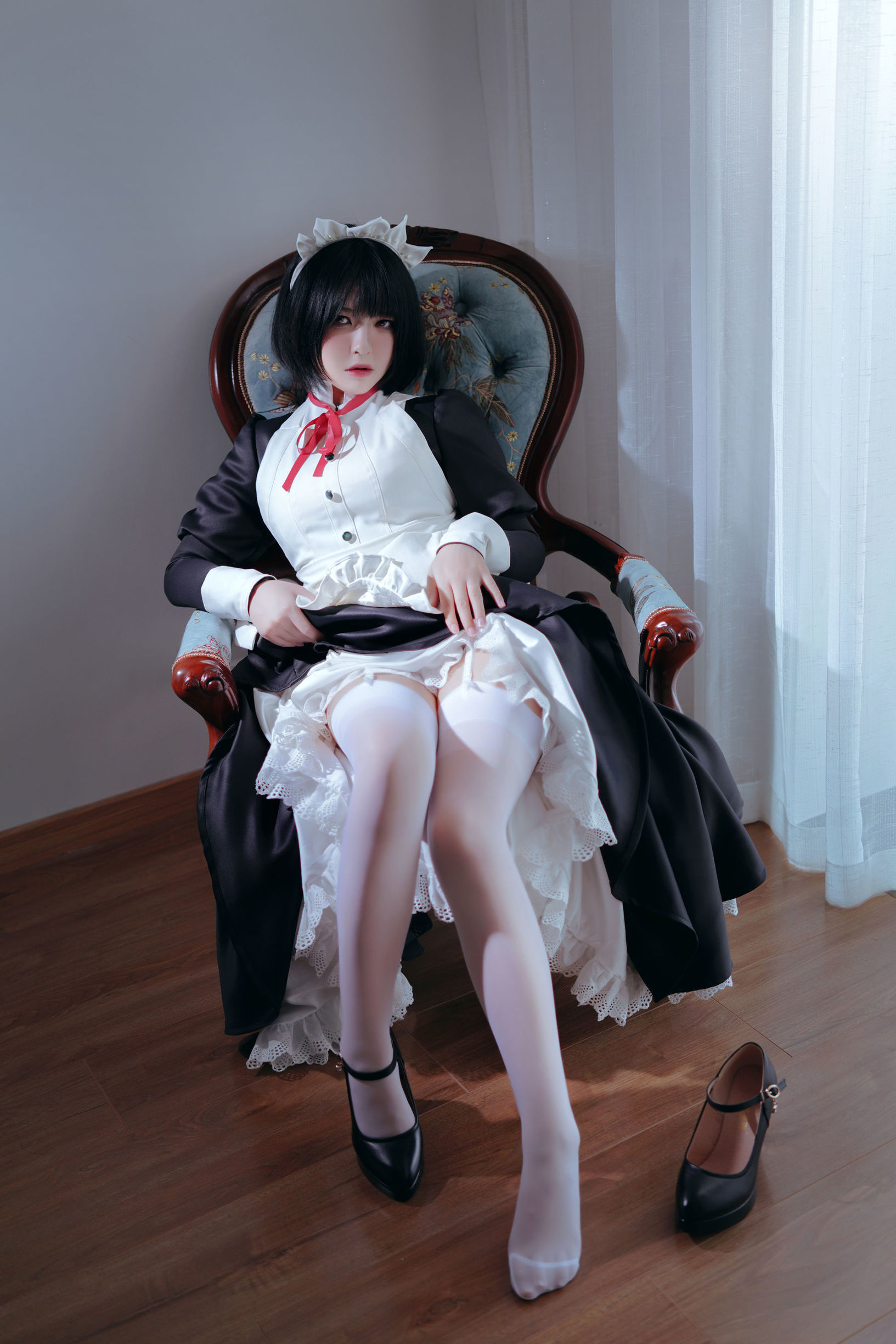 Ban Ban Zi Kenpan Maid Cosplay Đồng Phục