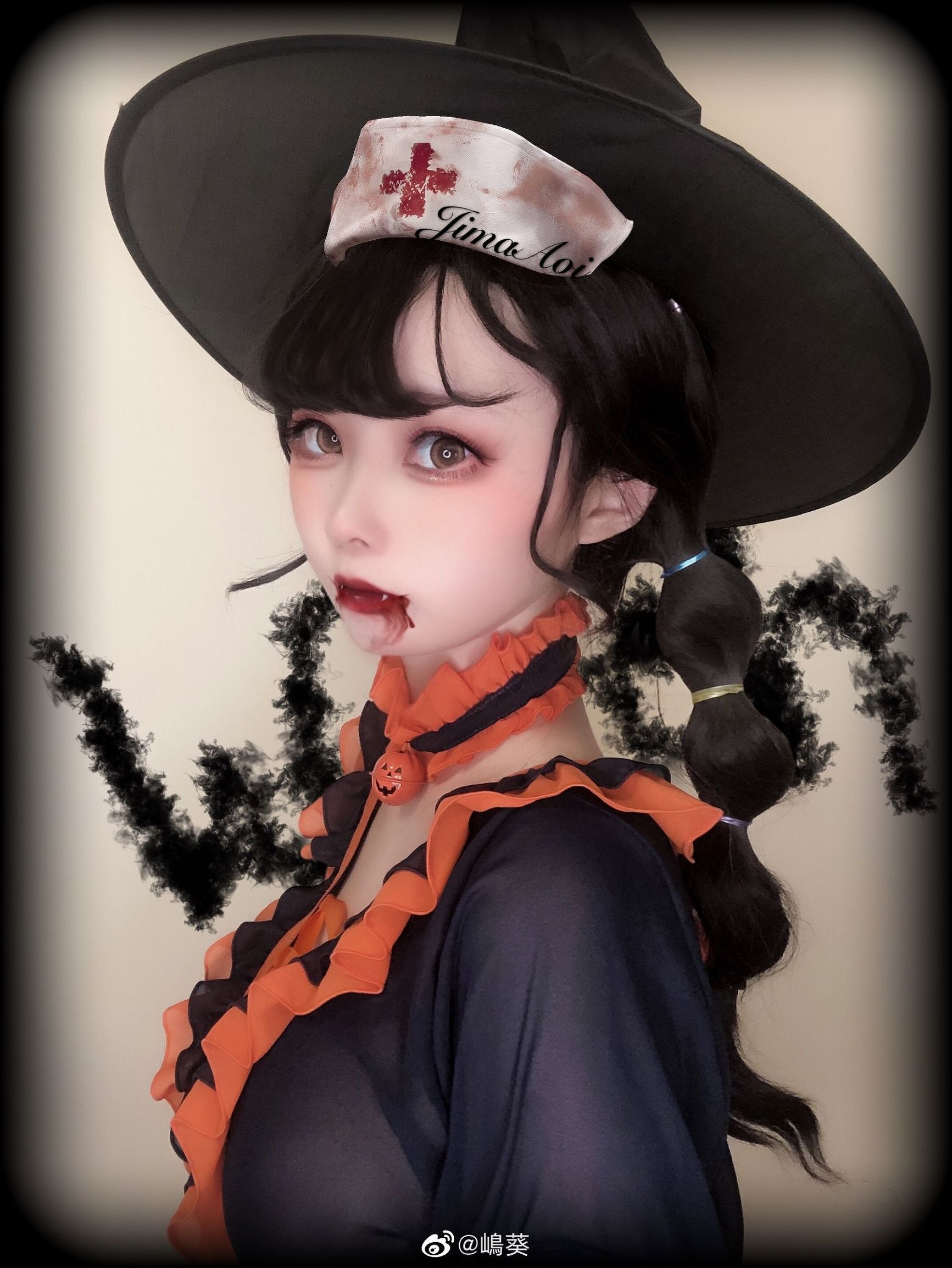 เว่ยป๋อ สาวสวย ชิม่า ออย วันฮัลโลวีน ปีศาจน้อย