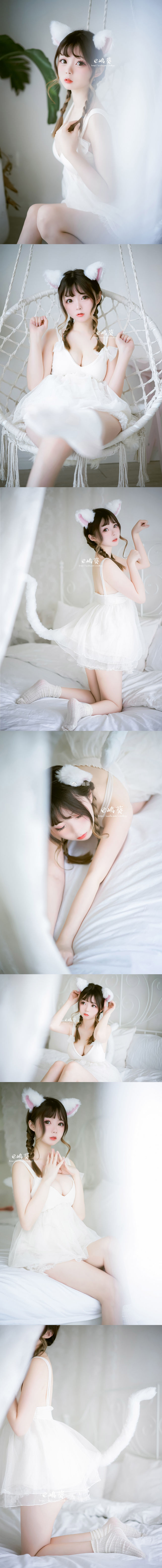 微博สาวสวย ชิม่า ออย ภาพถ่ายส่วนตัวของแมวกระดิ่ง