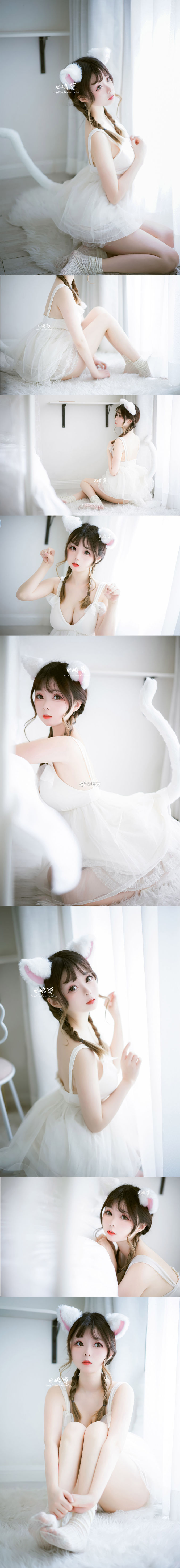 微博สาวสวย ชิม่า ออย ภาพถ่ายส่วนตัวของแมวกระดิ่ง