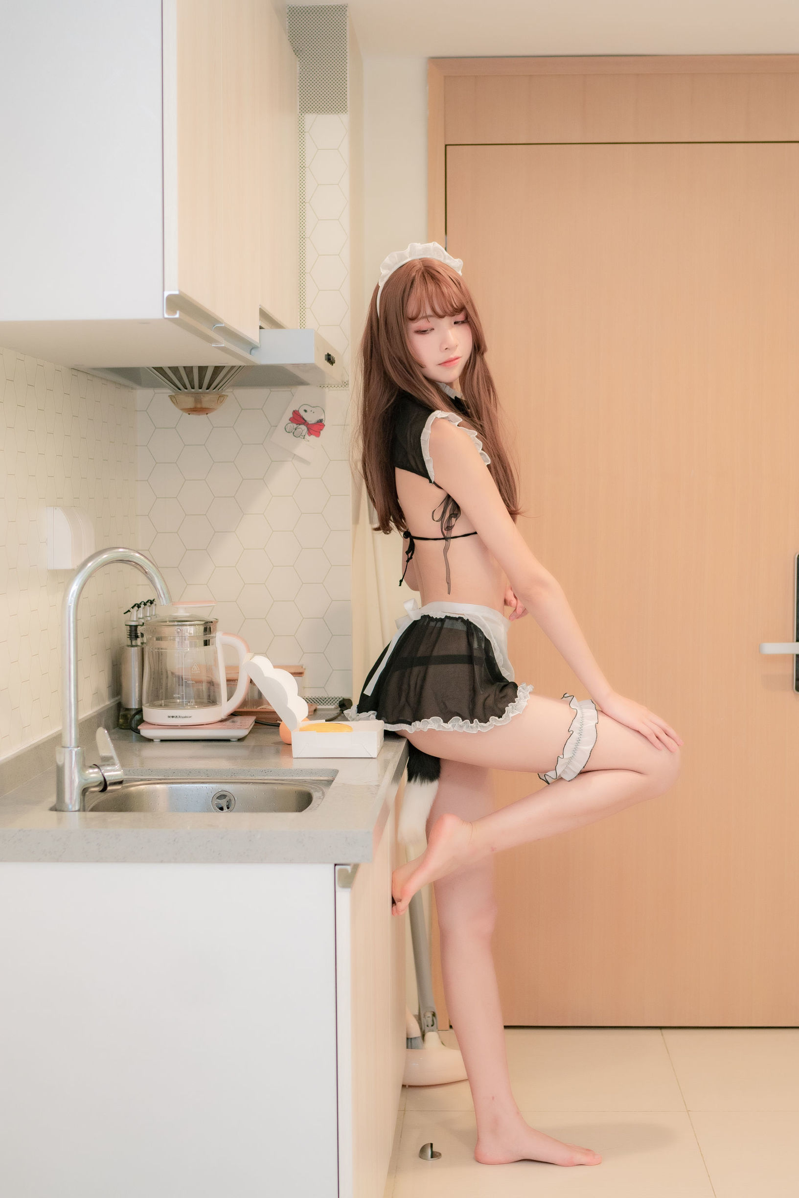 清纯妹子西瓜 私房女仆