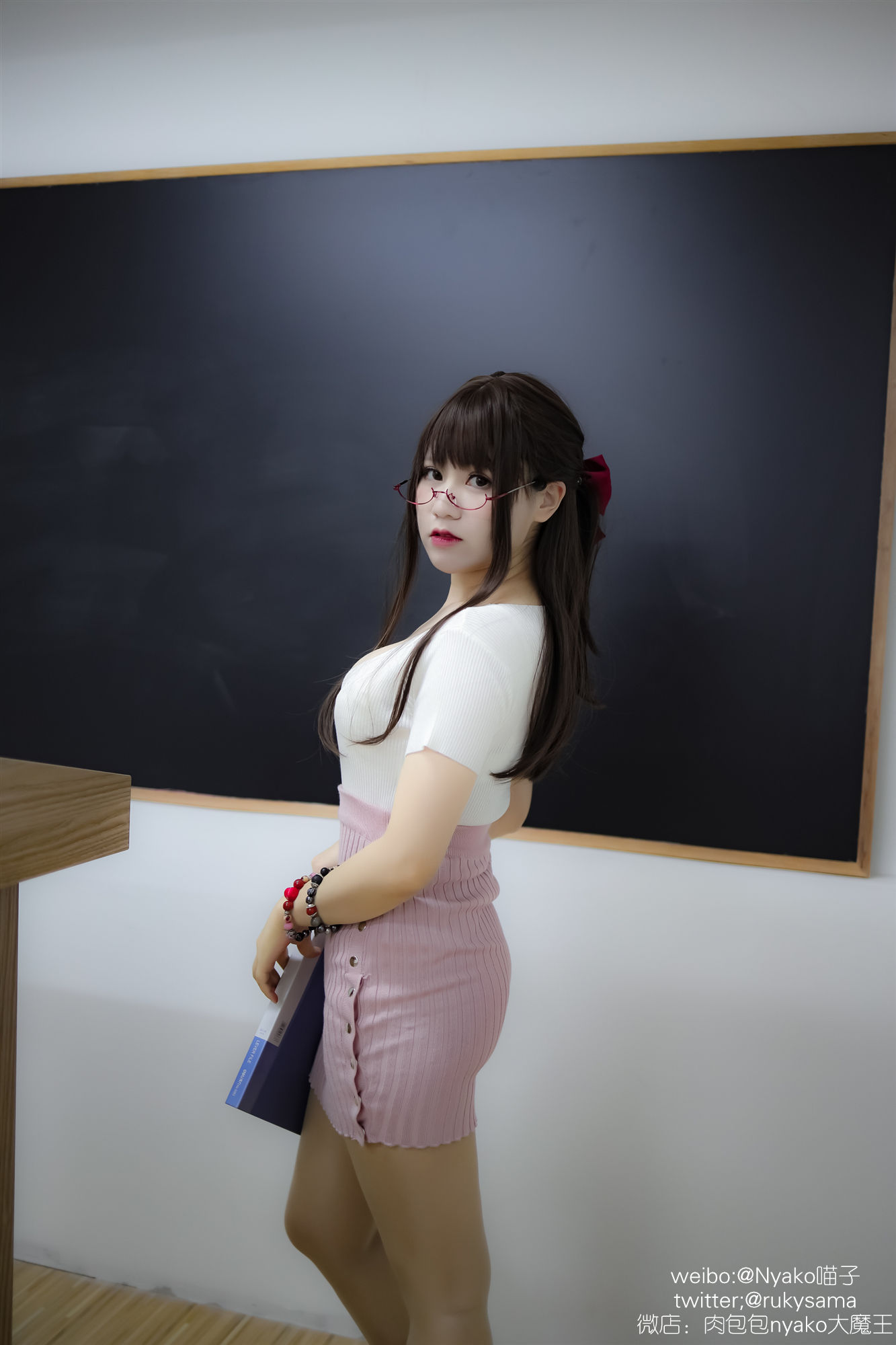 萌妹子尼亞科喵子 欲求不滿的老師