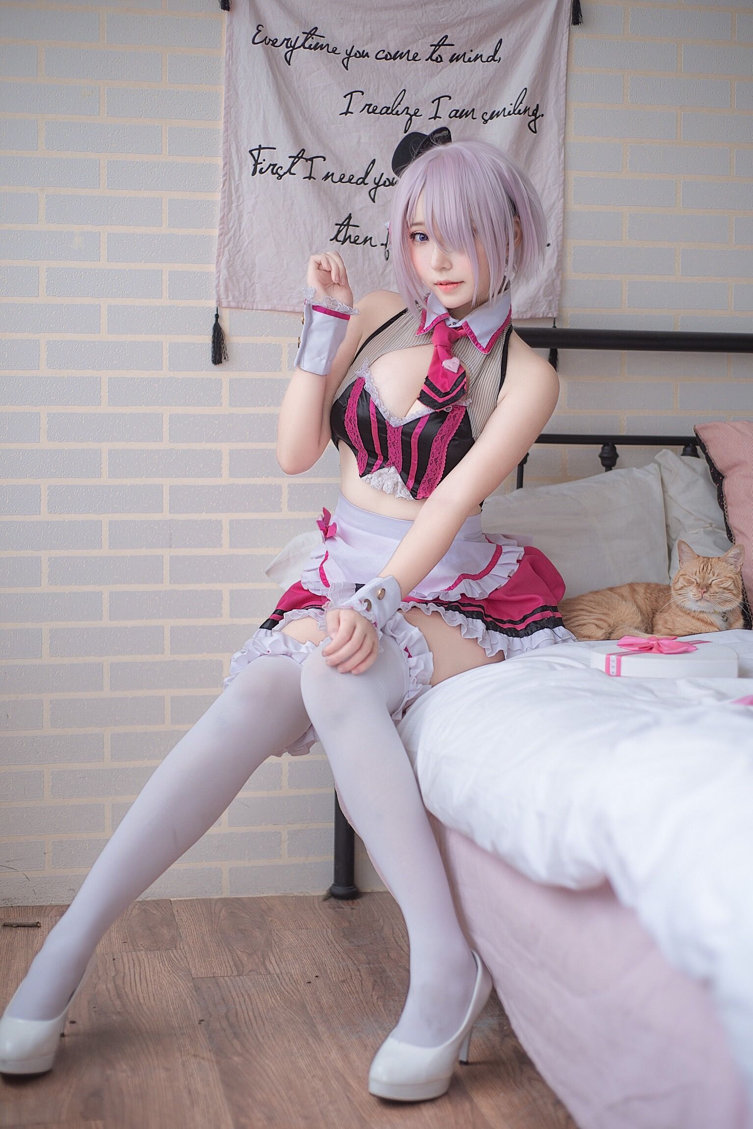 Cute Sister Jun Ye Tako Mashu Valentine's Day Maid