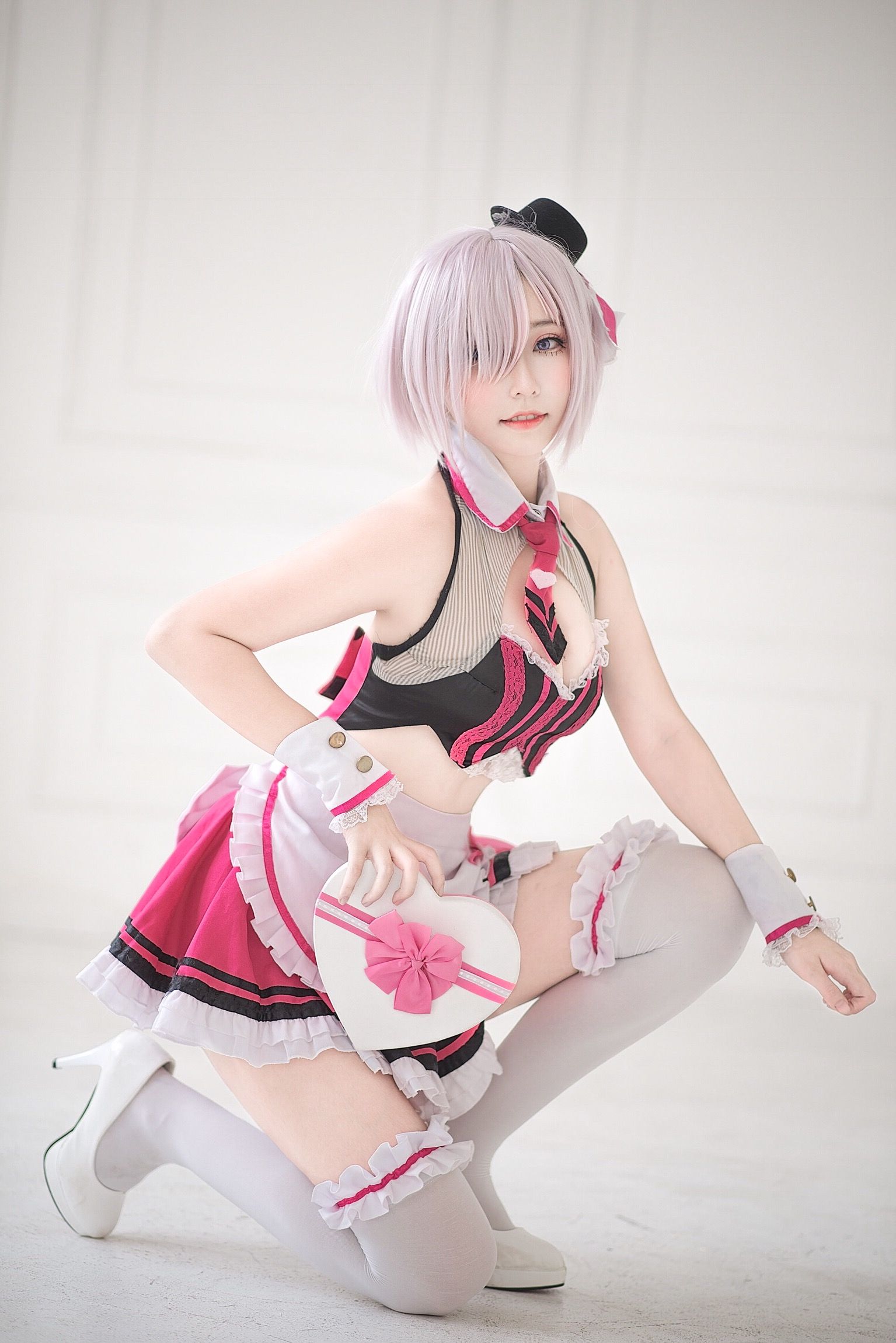 Cute Sister Jun Ye Tako Mashu Valentine's Day Maid