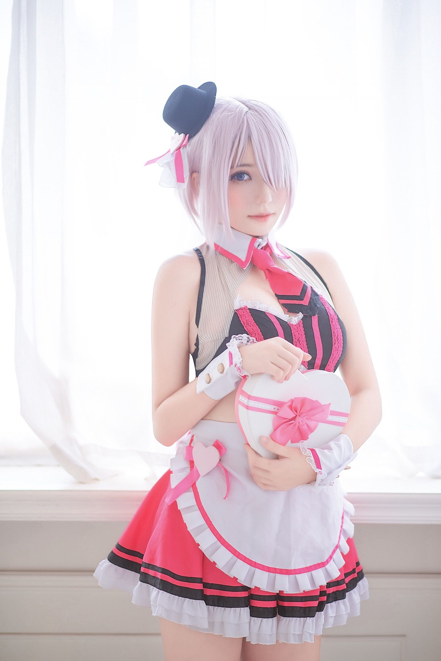 Cute Sister Jun Ye Tako Mashu Valentine's Day Maid