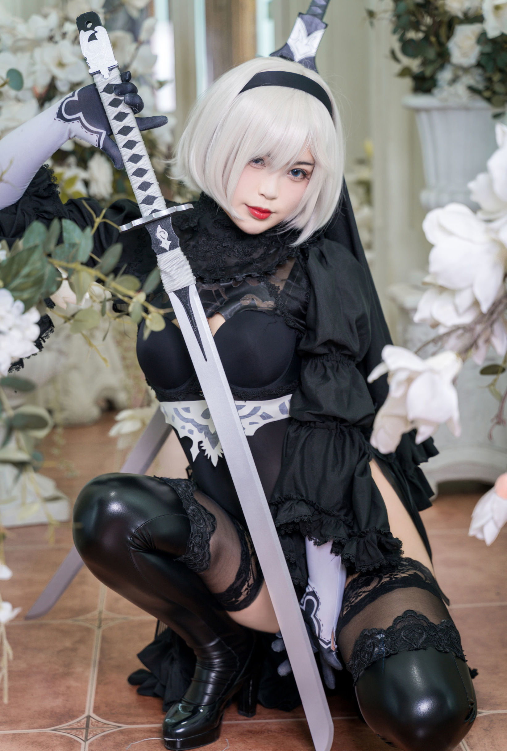 สาวโมเอะ - ไป๋เย่ - 2B ชุดเต็ม