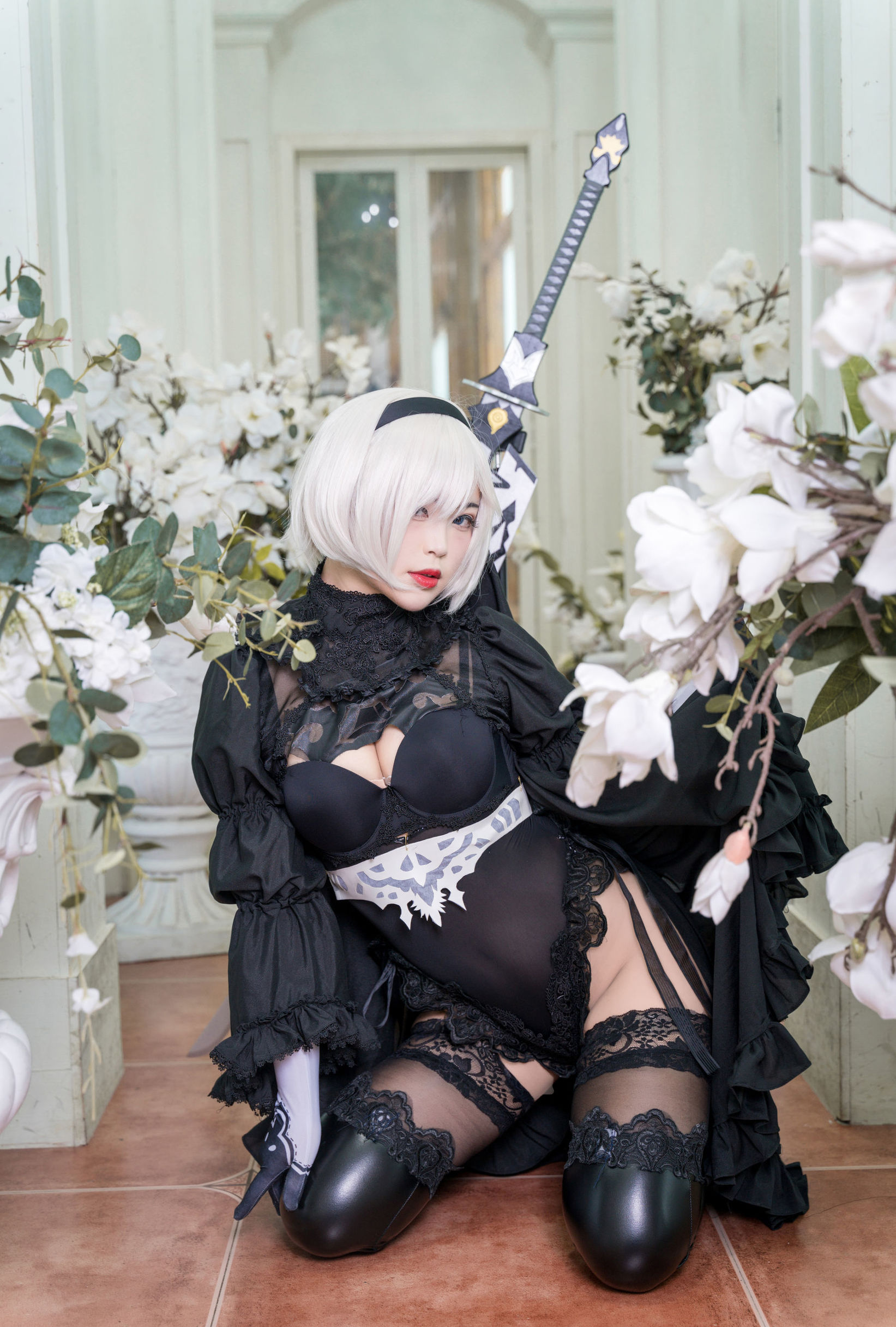 สาวโมเอะ - ไป๋เย่ - 2B ชุดเต็ม