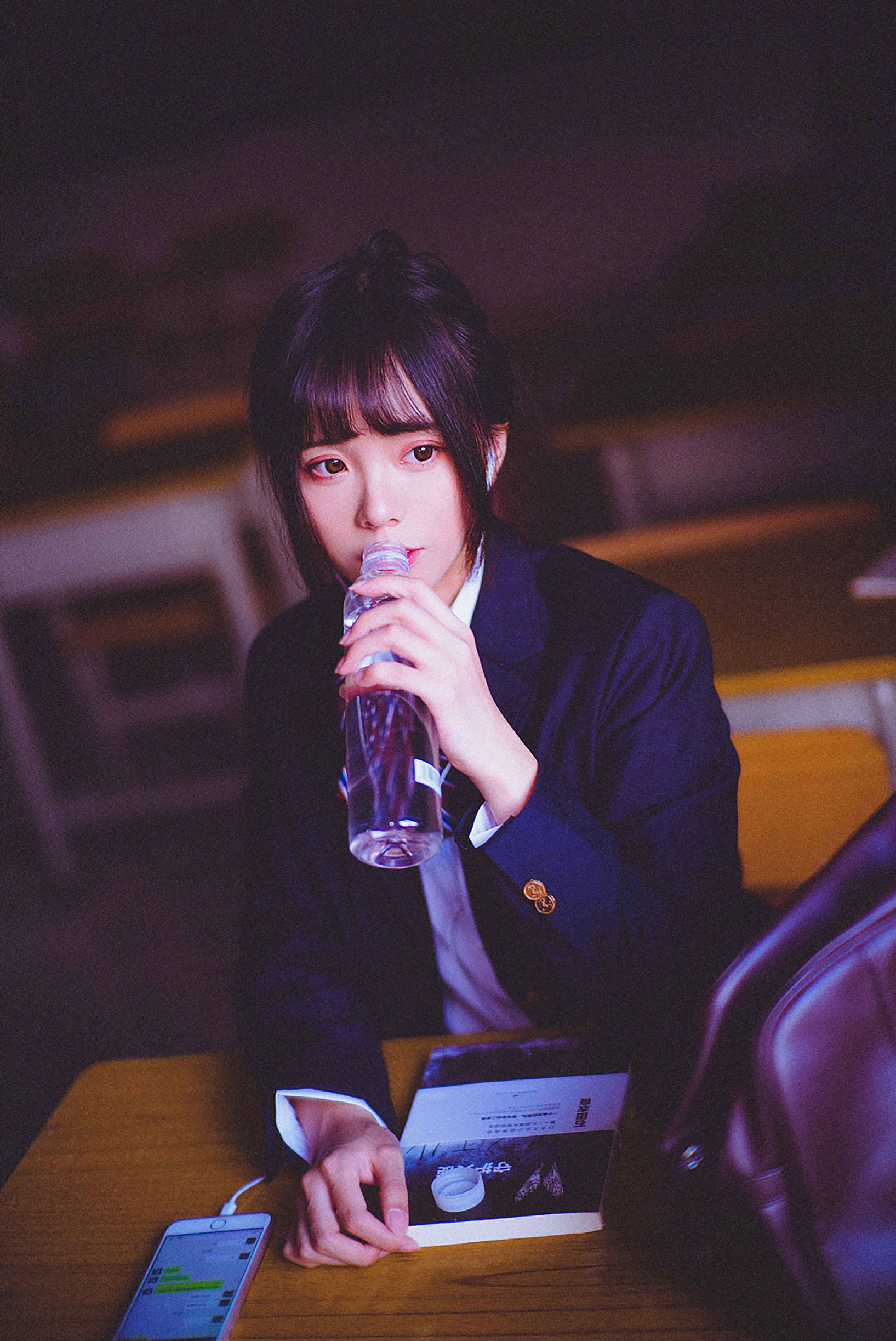 萌系小野妹子w 冬装JK