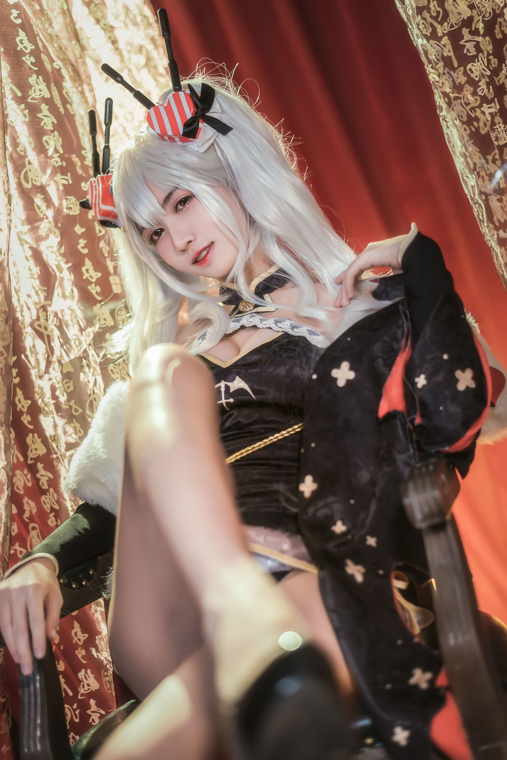 슈퍼 인기 Coser 은어페이얼 비란화상 흡혈귀