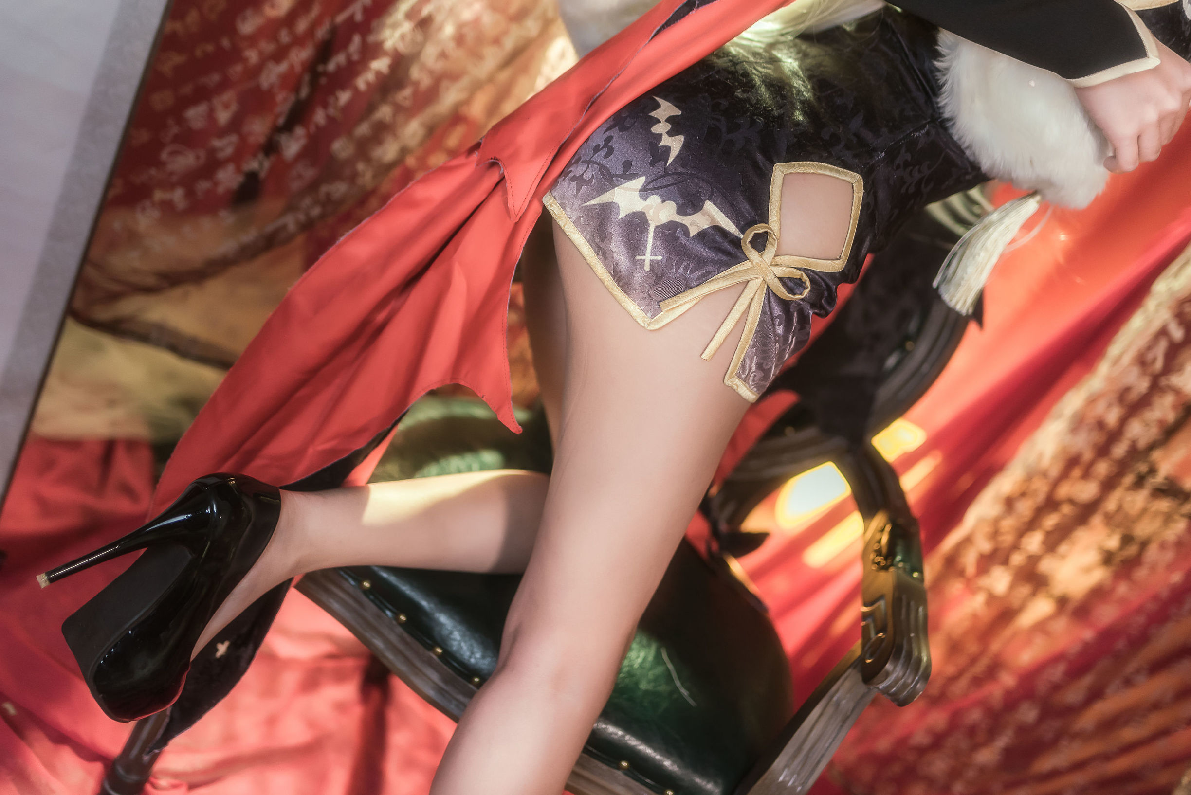 슈퍼 인기 Coser 은어페이얼 비란화상 흡혈귀
