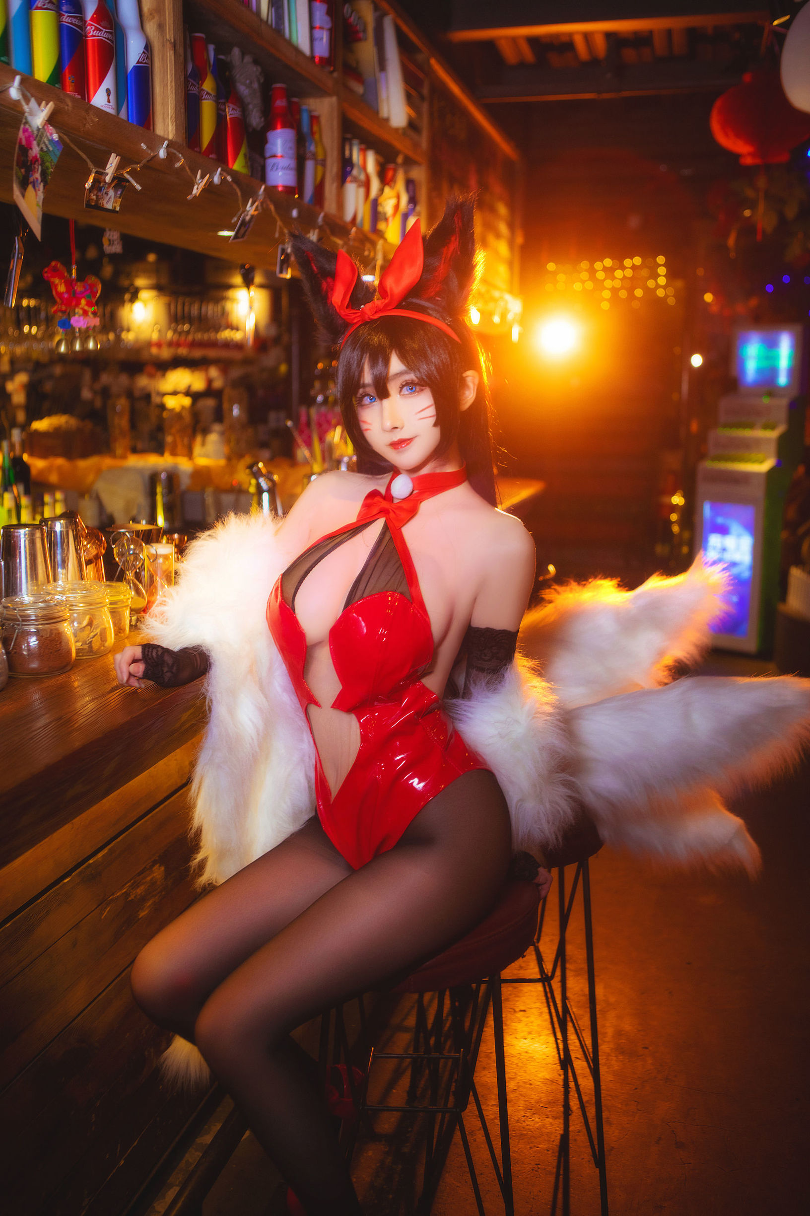 コスプレ福利 Rioko涼涼子 バニーガール阿狸