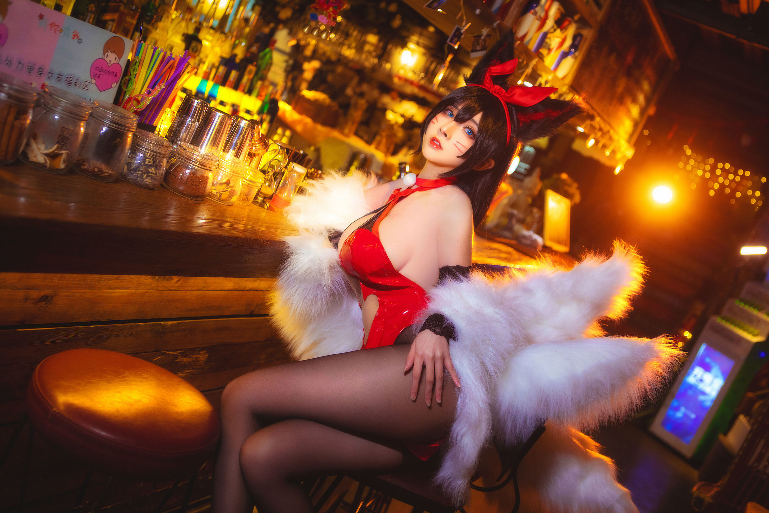 コスプレ福利 Rioko涼涼子 バニーガール阿狸