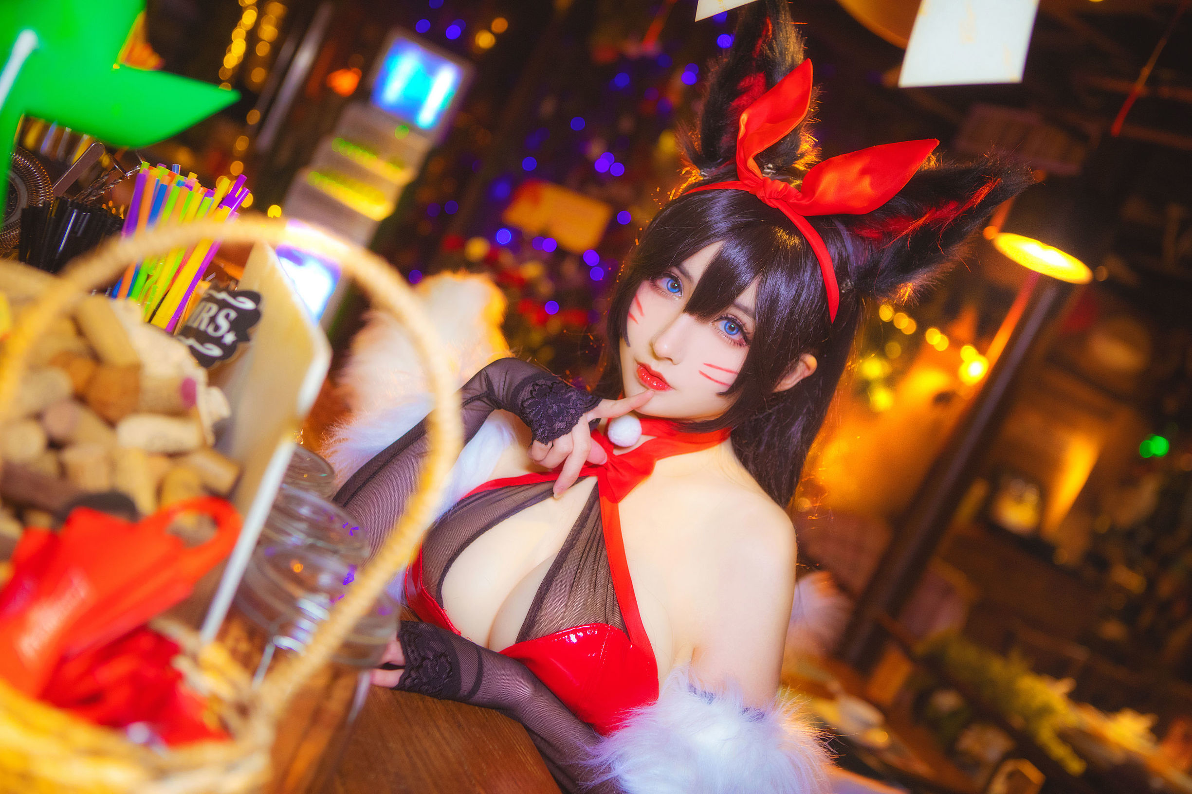 コスプレ福利 Rioko涼涼子 バニーガール阿狸