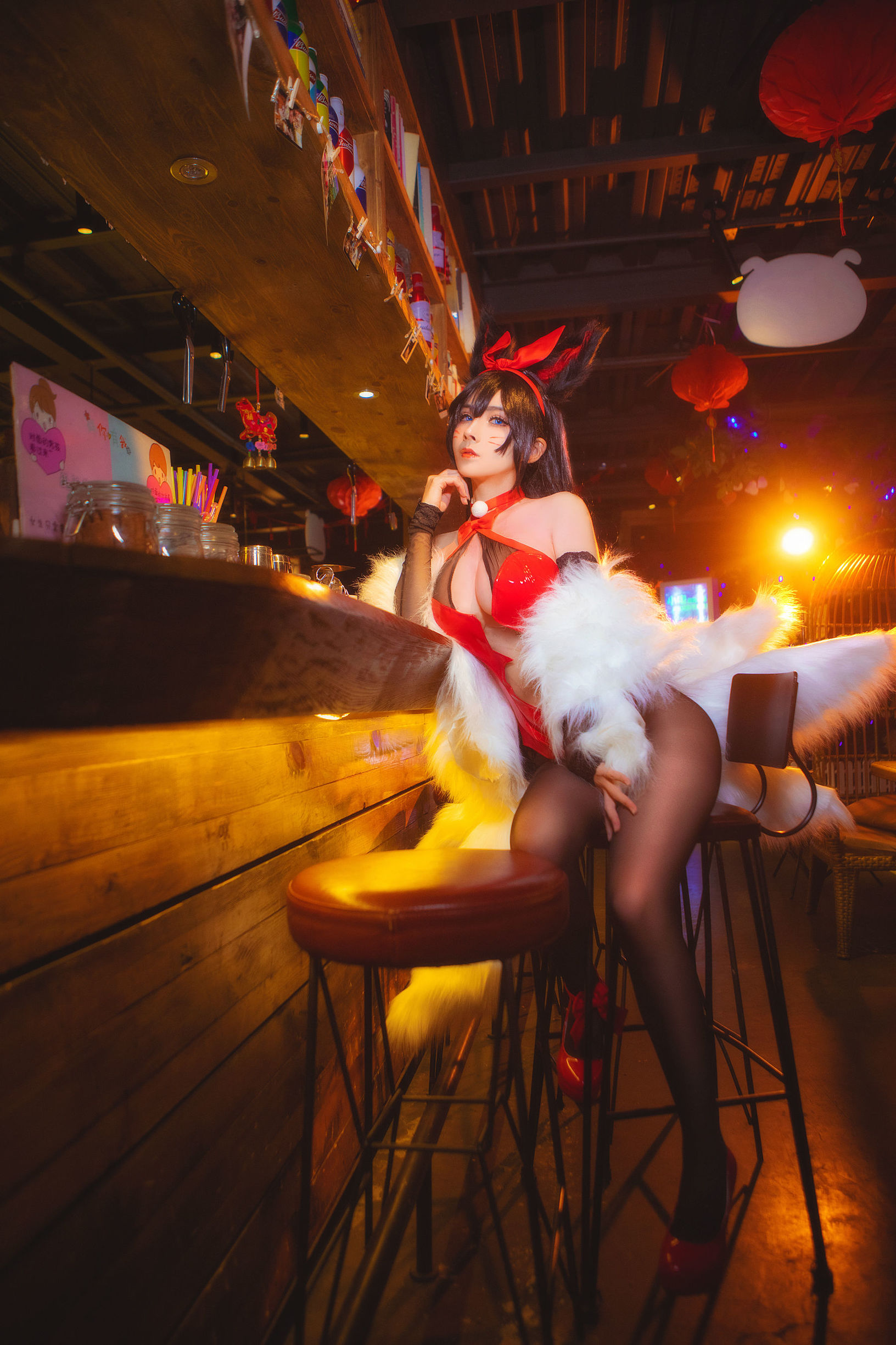 コスプレ福利 Rioko涼涼子 バニーガール阿狸