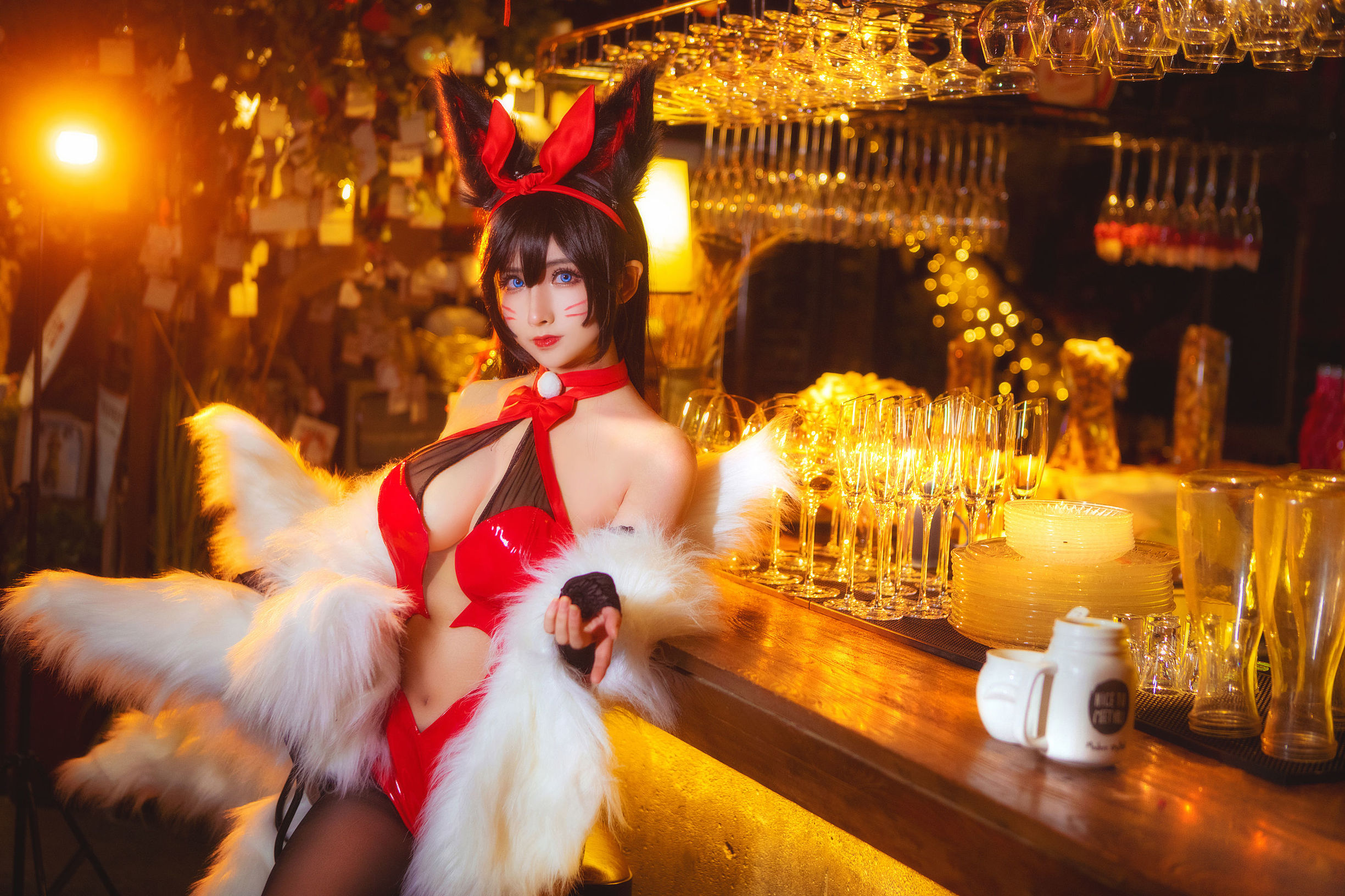 コスプレ福利 Rioko涼涼子 バニーガール阿狸